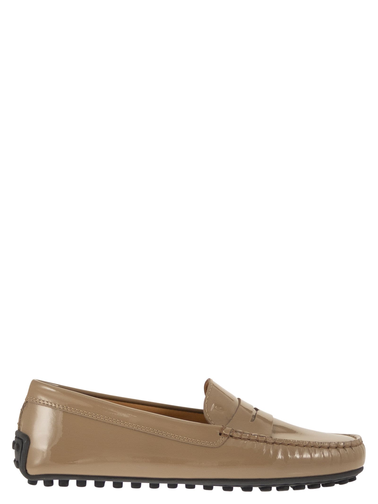 Tod's Women City Gommino Moccasin In Glossy Leather TOD'S