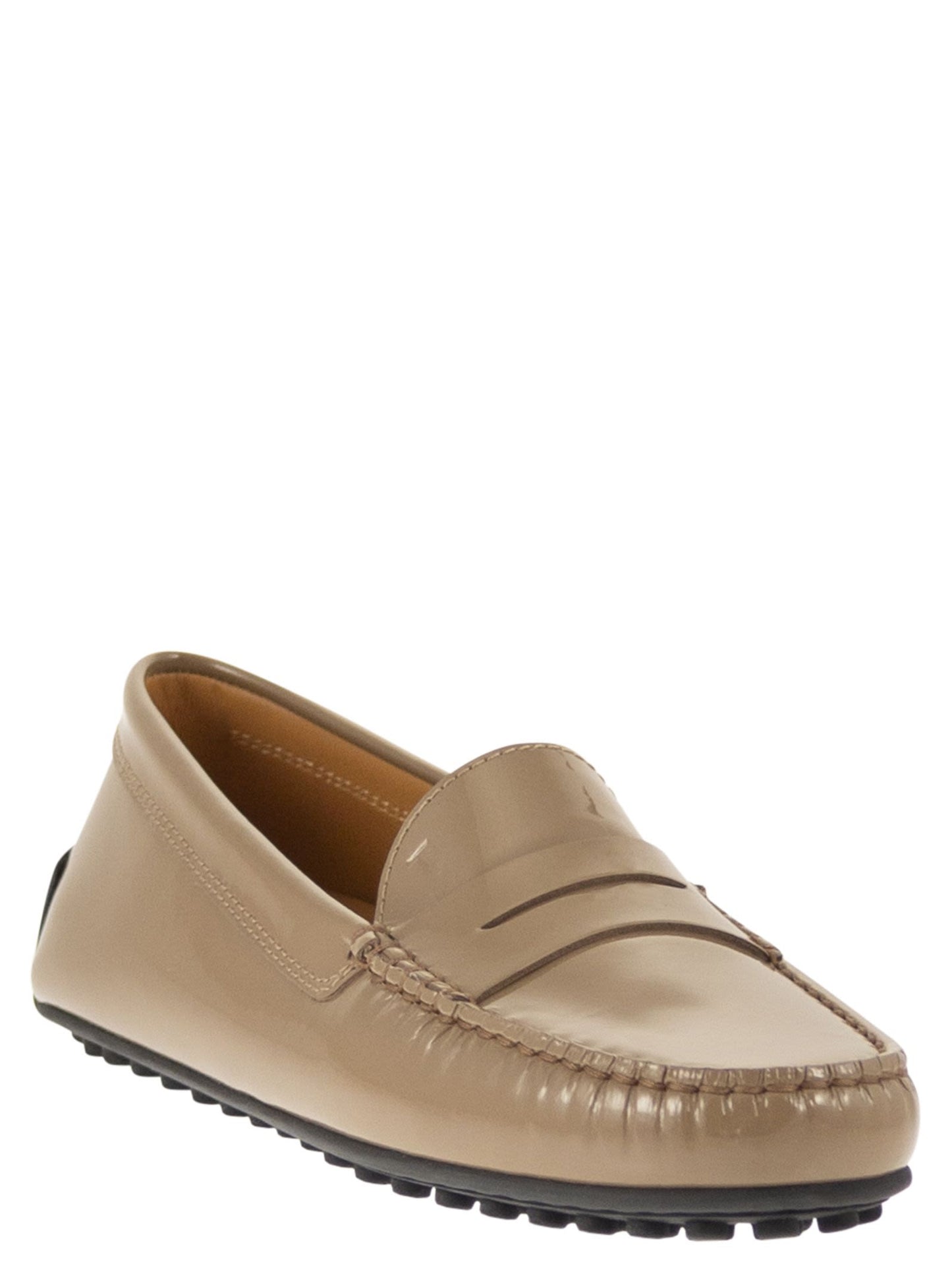 Tod's Women City Gommino Moccasin In Glossy Leather TOD'S