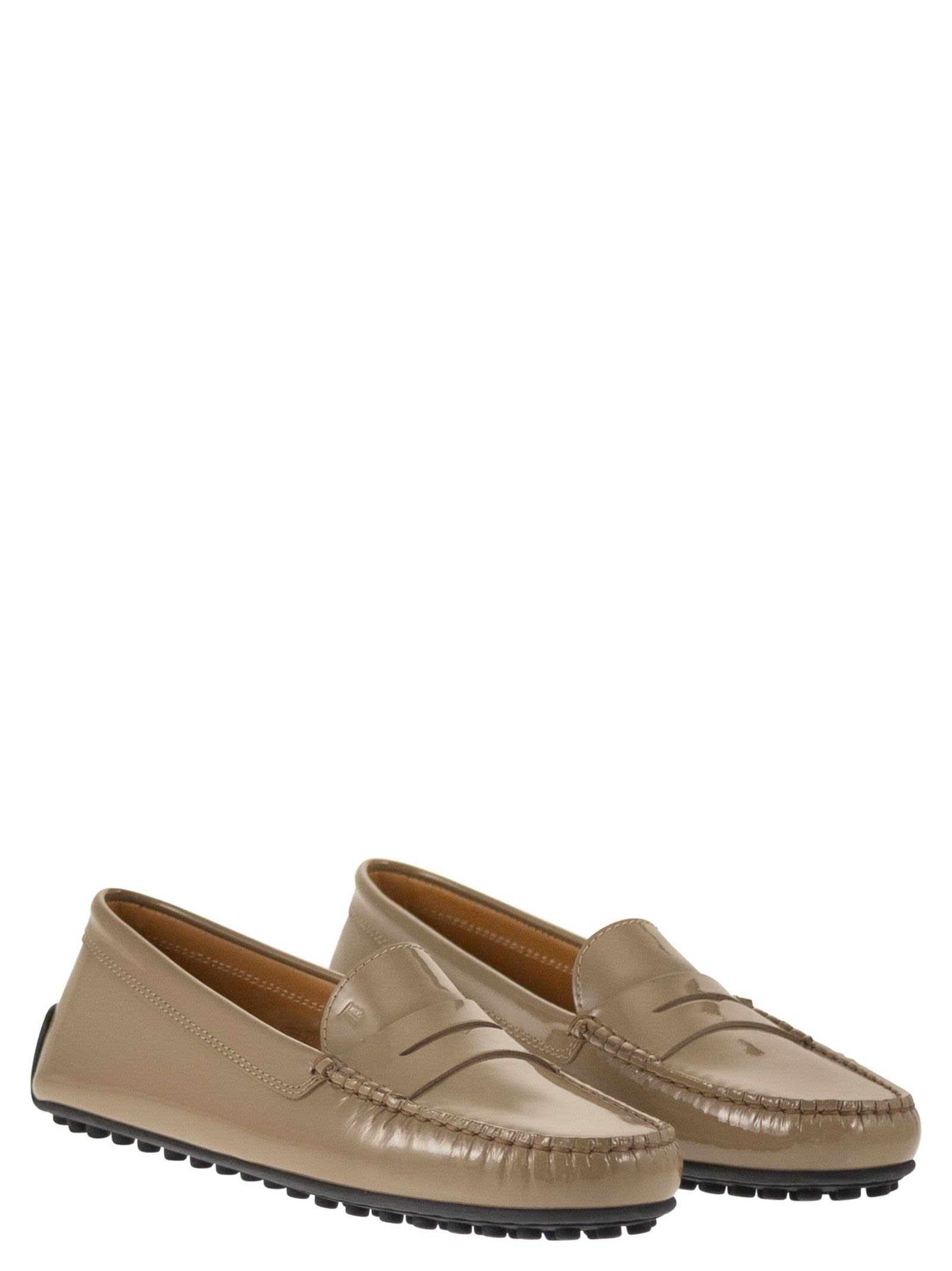 Tod's Women City Gommino Moccasin In Glossy Leather TOD'S