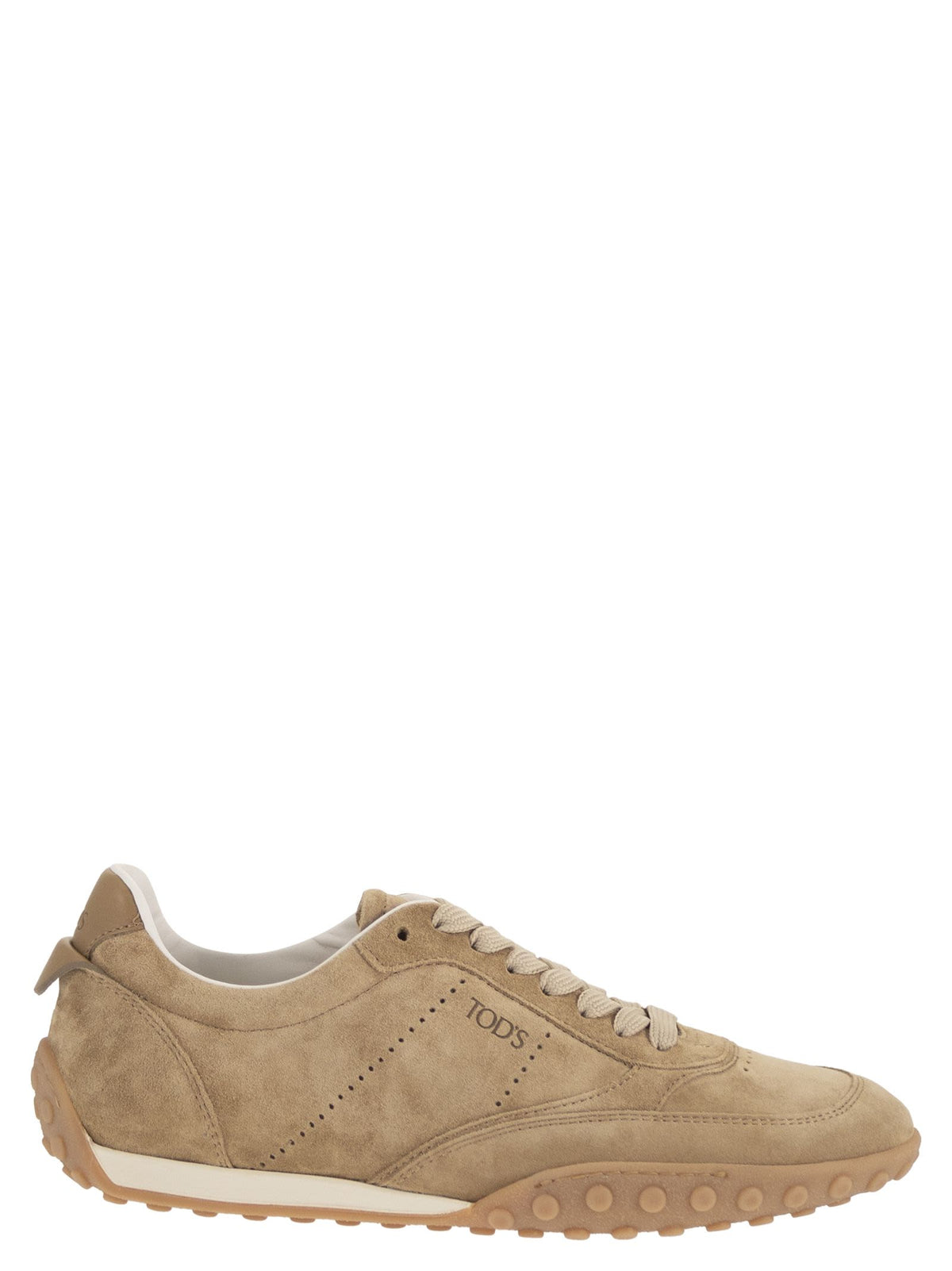 Tod's Women Calfskin Suede And Smooth Leather Sneakers TOD'S