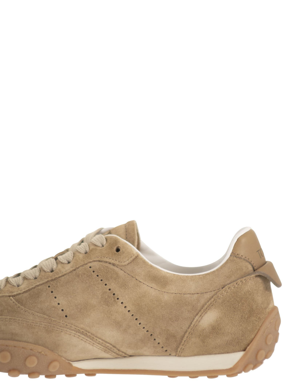 Tod's Women Calfskin Suede And Smooth Leather Sneakers TOD'S