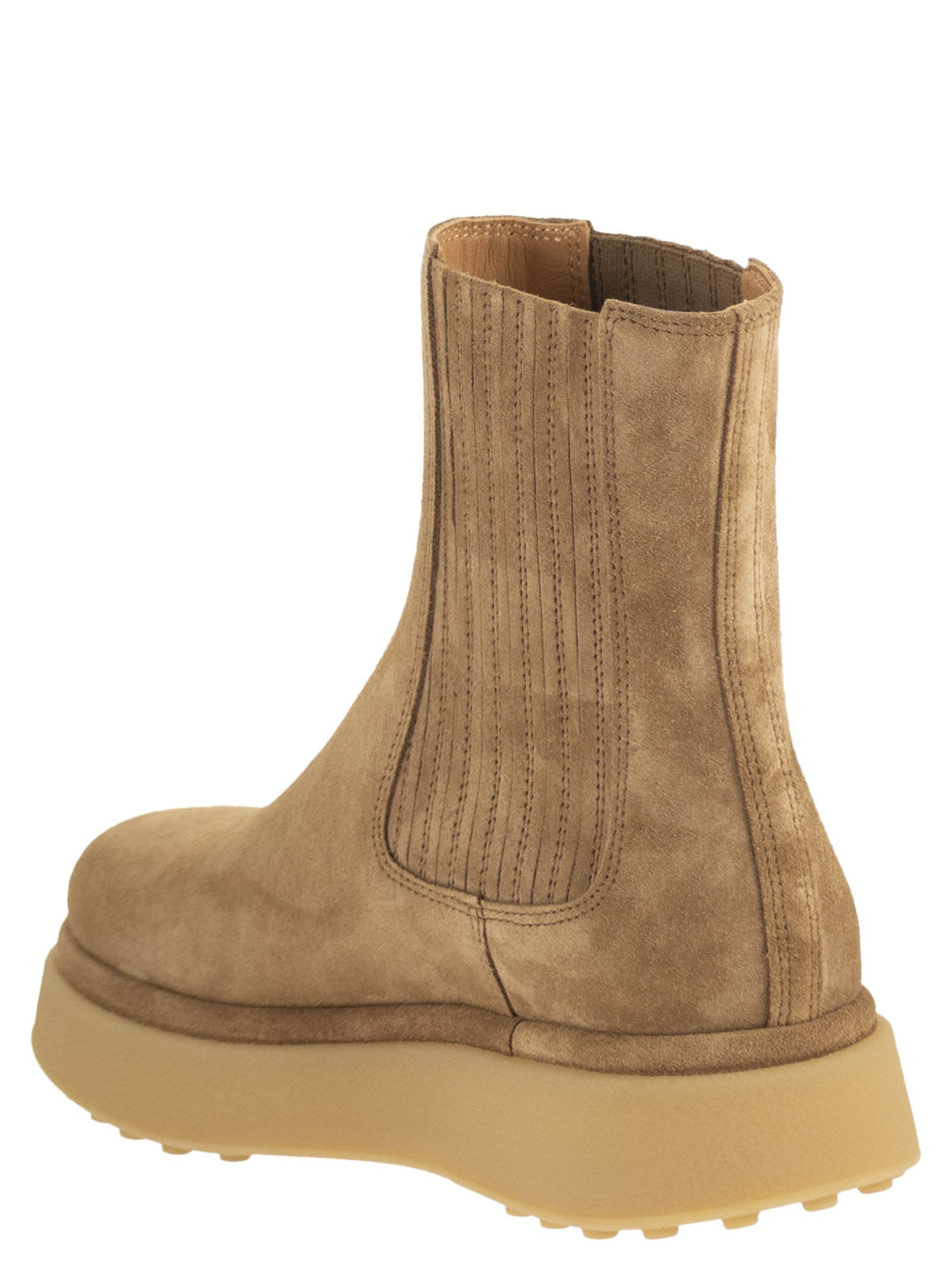 Tod's Women Suede Chelsea Boots With Tpu Sole TOD'S