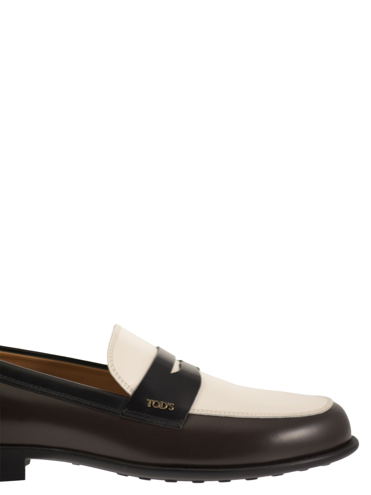 Tod's Women Two-Tone Calfskin Leather Loafers TOD'S