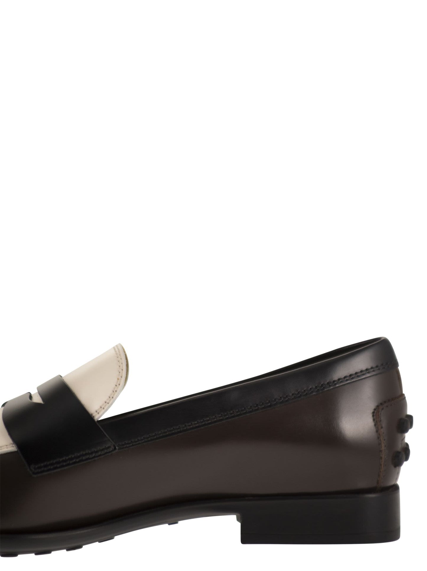 Tod's Women Two-Tone Calfskin Leather Loafers TOD'S