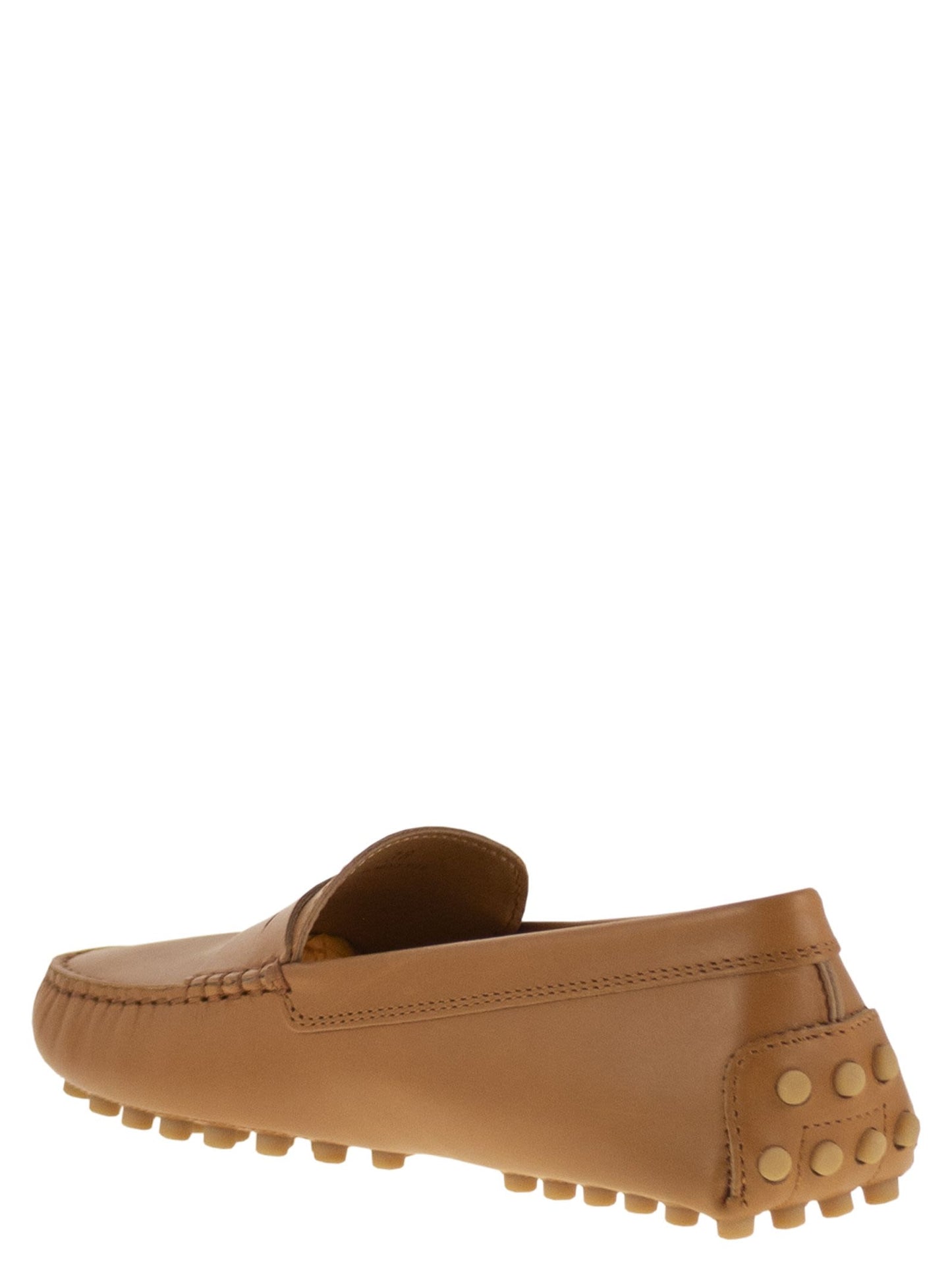 Tod's Women Leather Moccasin Rubber Sole TOD'S