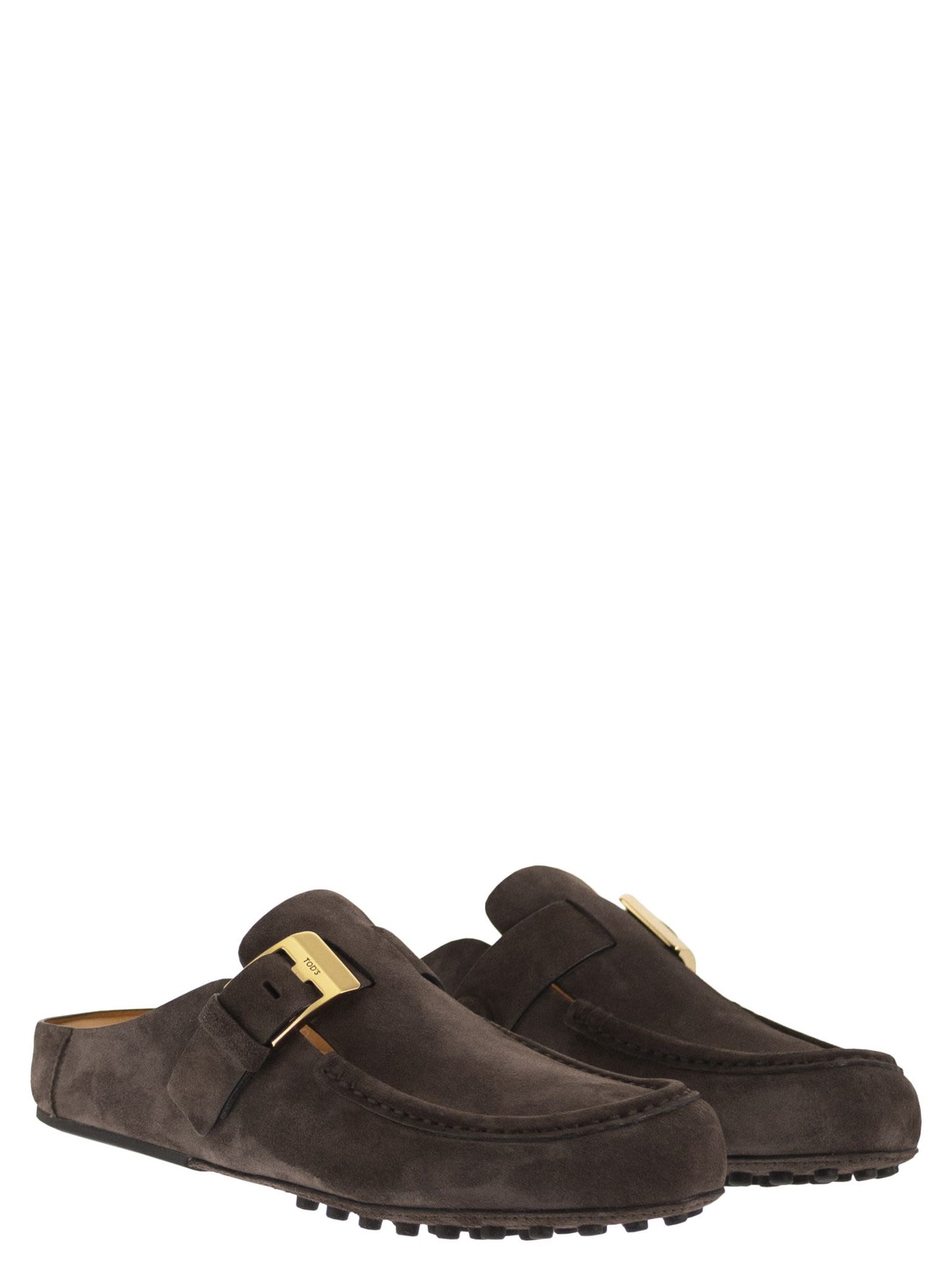 Tod's Women Suede Sabot Loafers TOD'S