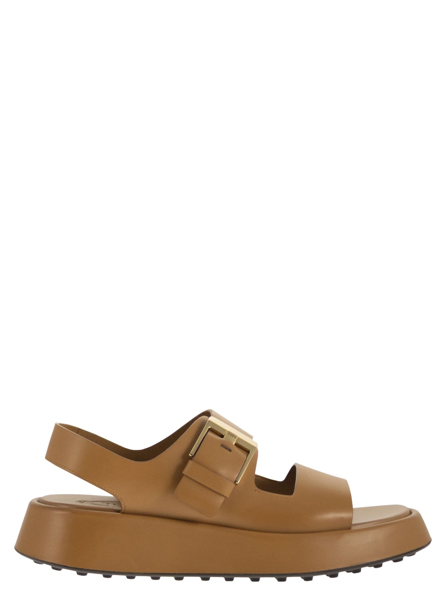 Tod's Women Leather Sandal With Buckle TOD'S