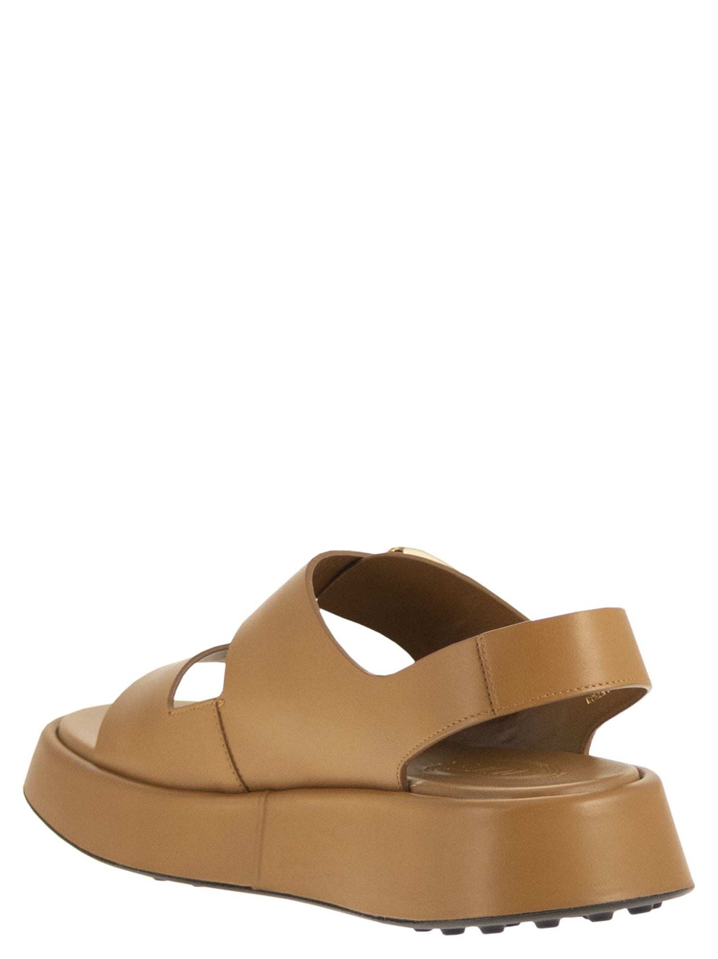 Tod's Women Leather Sandal With Buckle TOD'S