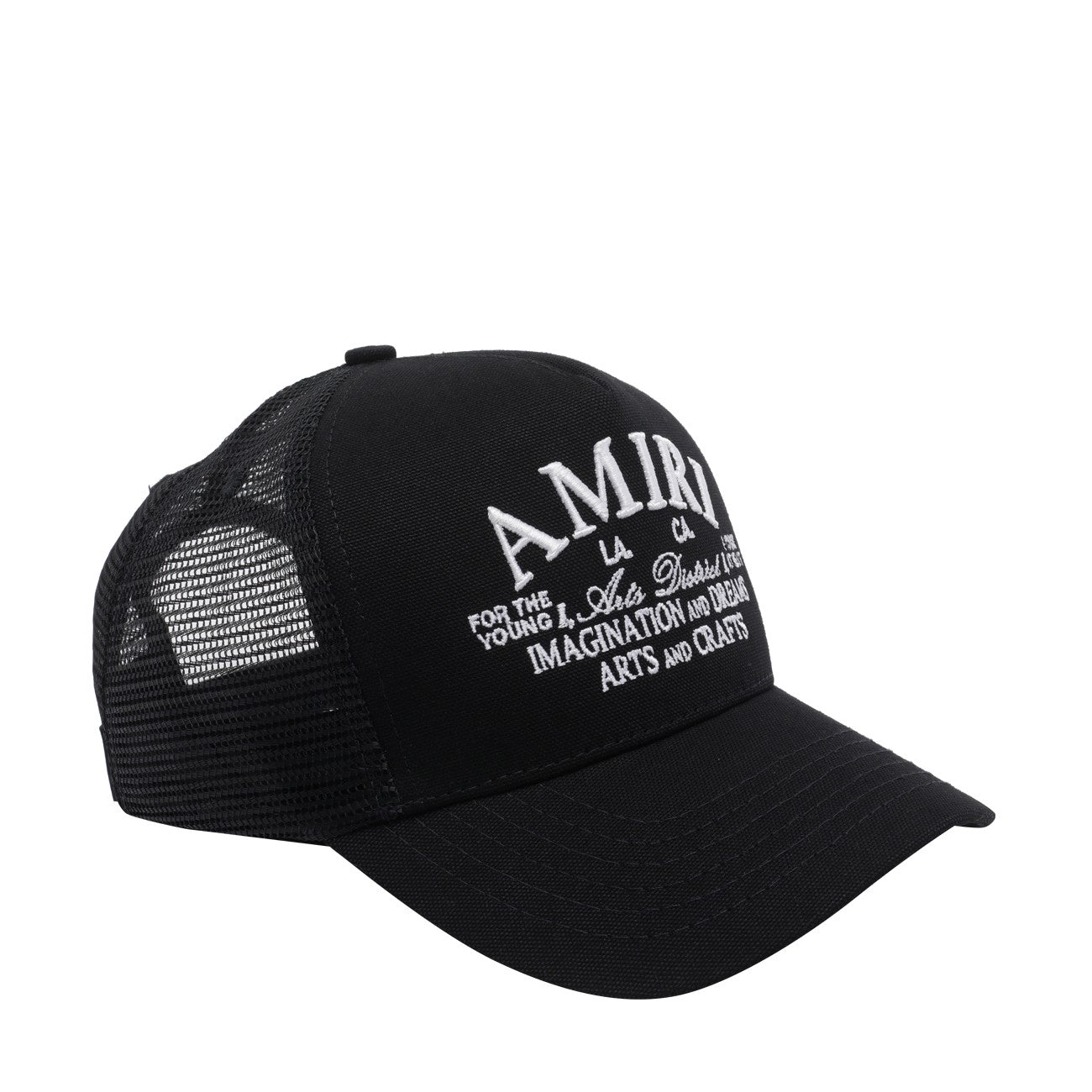 Amiri Men Arts Distruct Trucker Baseball Cap AMIRI