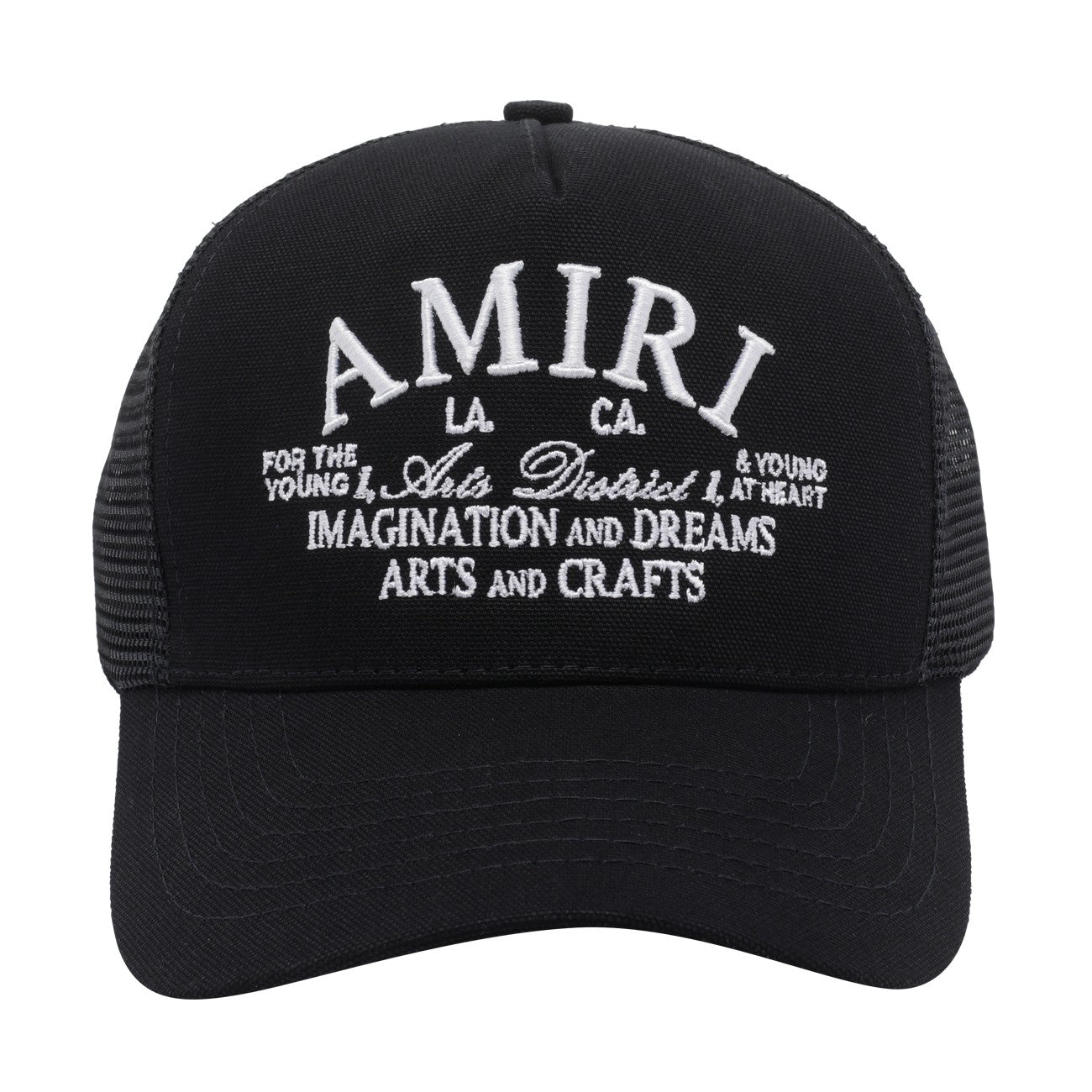 Amiri Men Arts Distruct Trucker Baseball Cap AMIRI