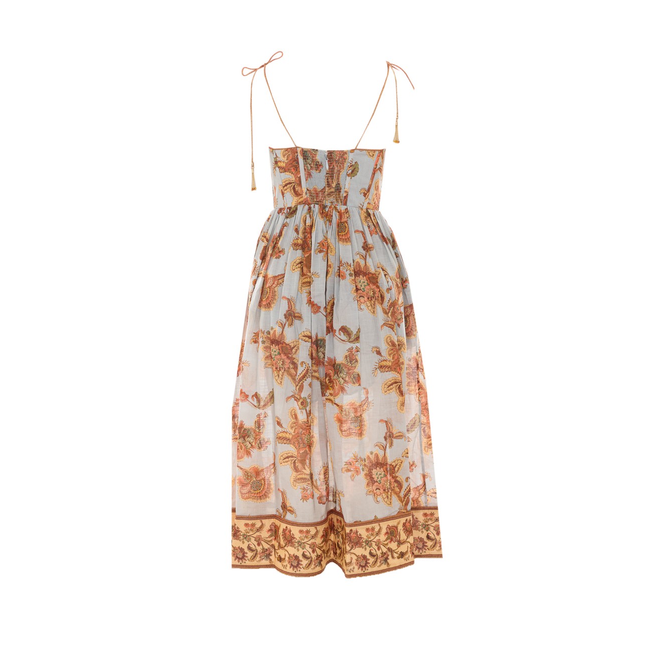 Zimmermann Women Aster Midi Dress In Corset ZIMMERMANN