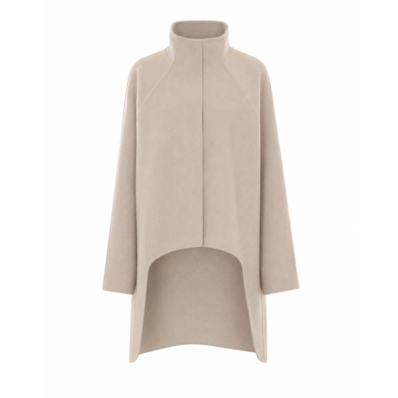 Alaia Women Asymmetrical Double Face Coat ALAIA