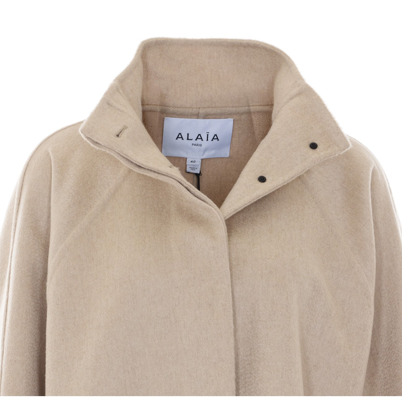 Alaia Women Asymmetrical Double Face Coat ALAIA