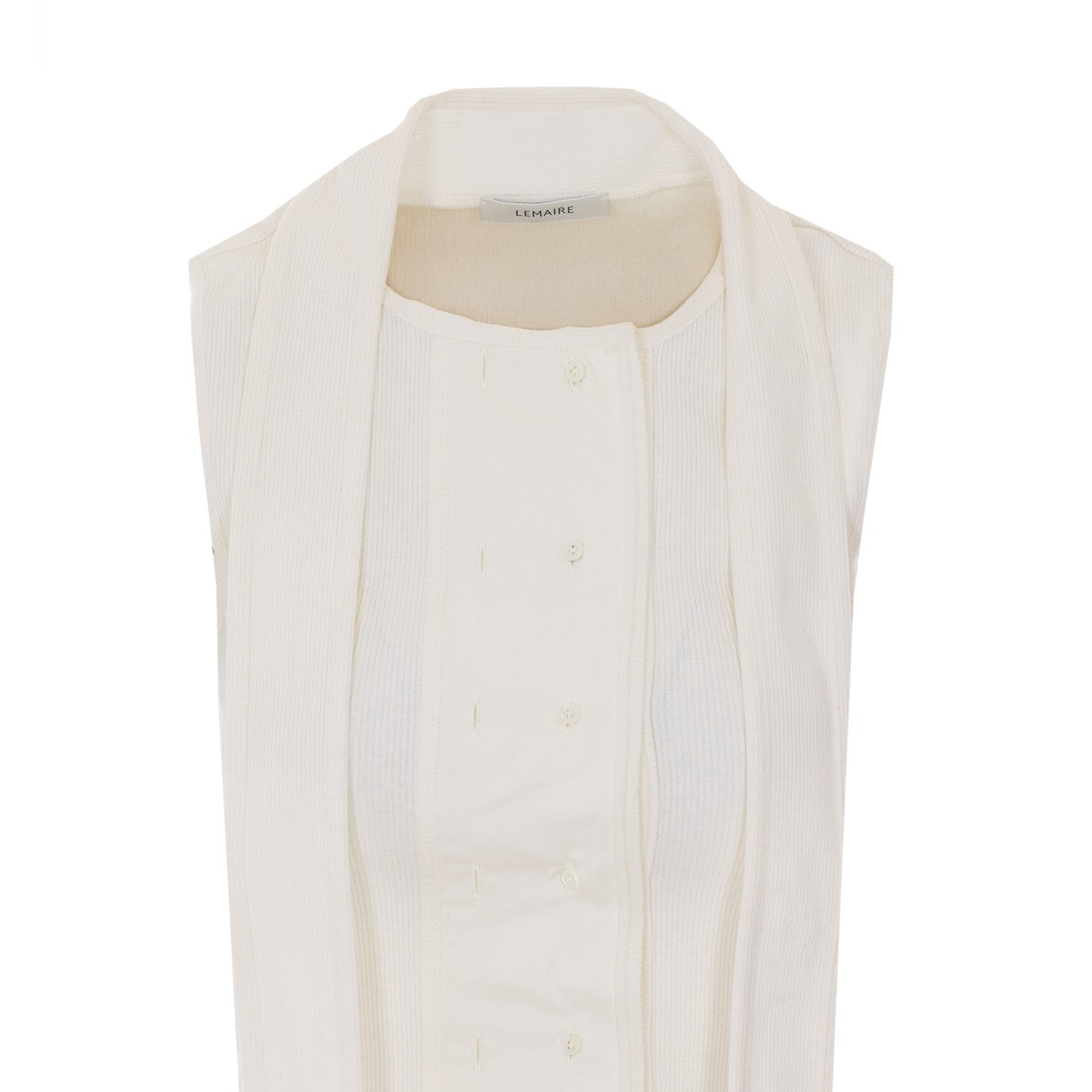 Lemaire Women Asymmetrical Fitted Top LEMAIRE