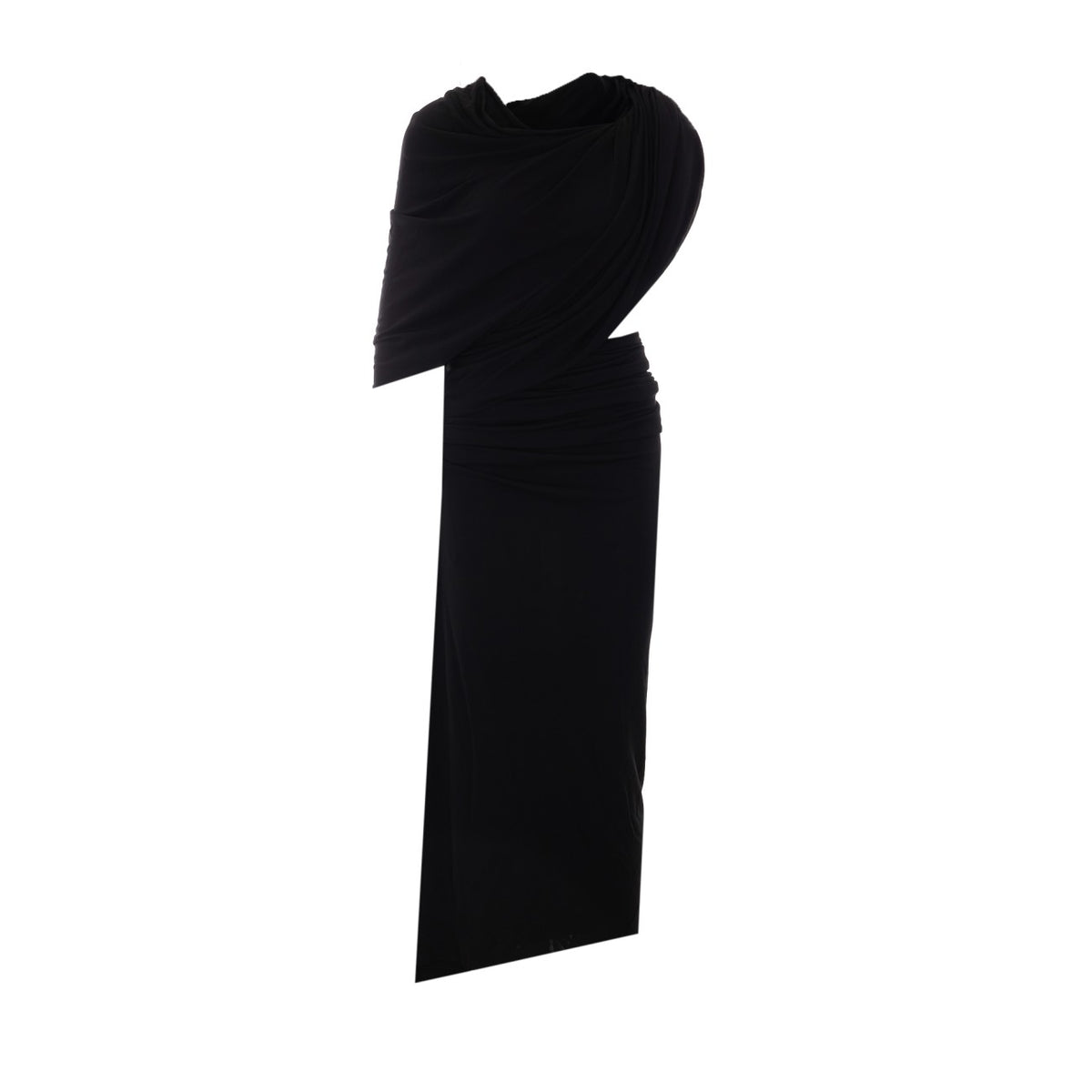 Balenciaga Women Asymmetrical Long Dress BALENCIAGA
