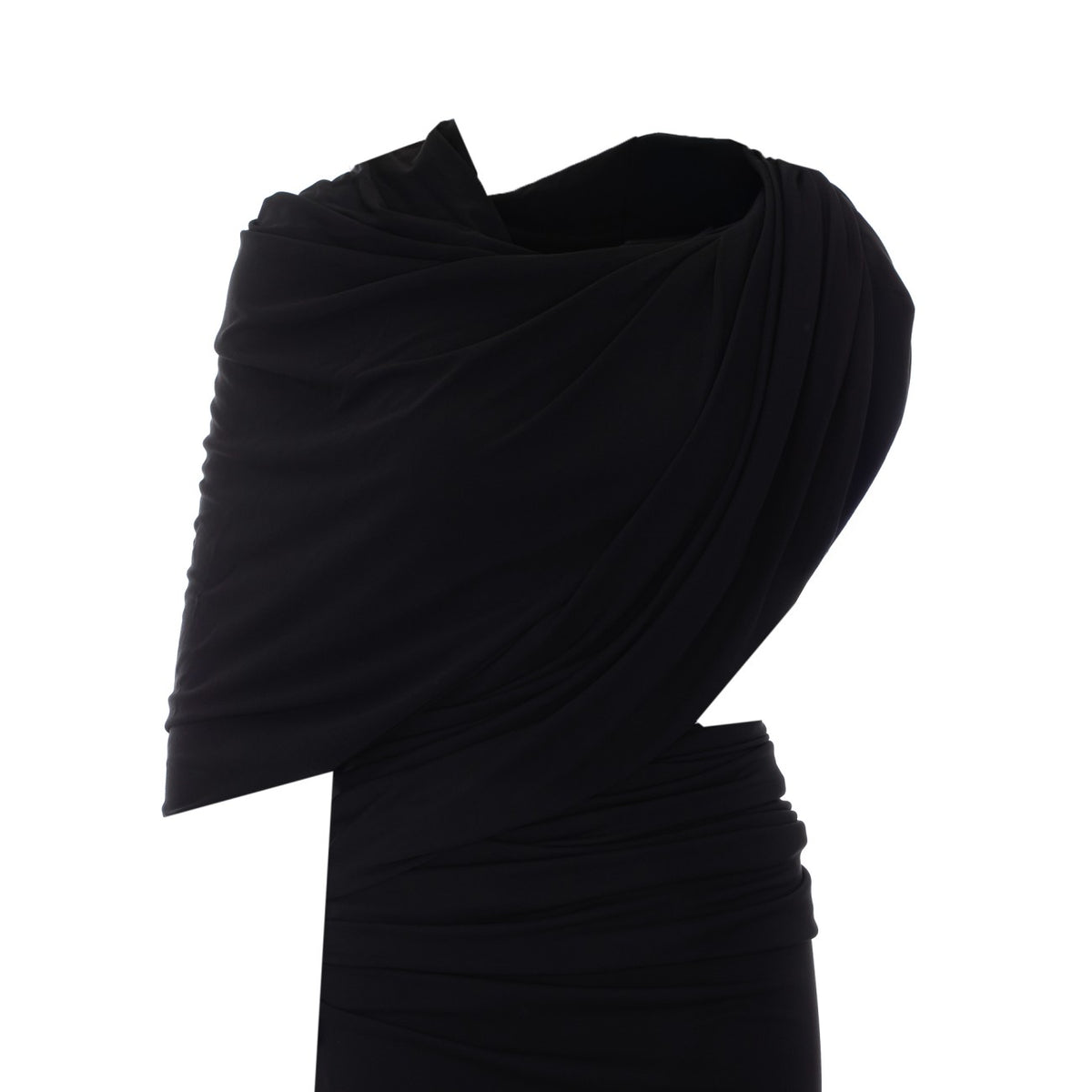 Balenciaga Women Asymmetrical Long Dress BALENCIAGA