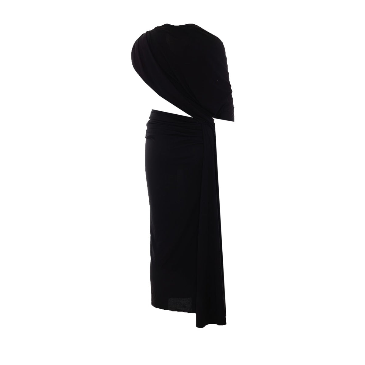 Balenciaga Women Asymmetrical Long Dress BALENCIAGA