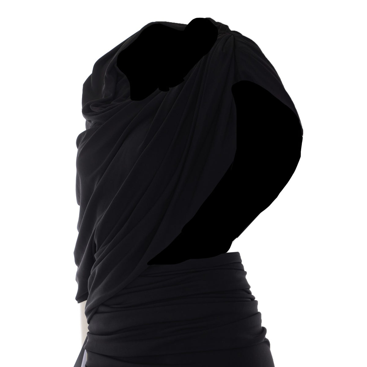 Balenciaga Women Asymmetrical Long Dress BALENCIAGA