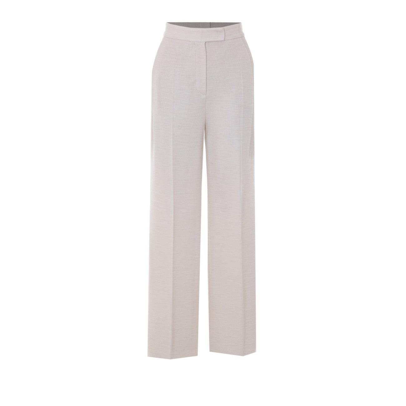 Max Mara Women Attinia Wool Piquet Trousers MAX MARA