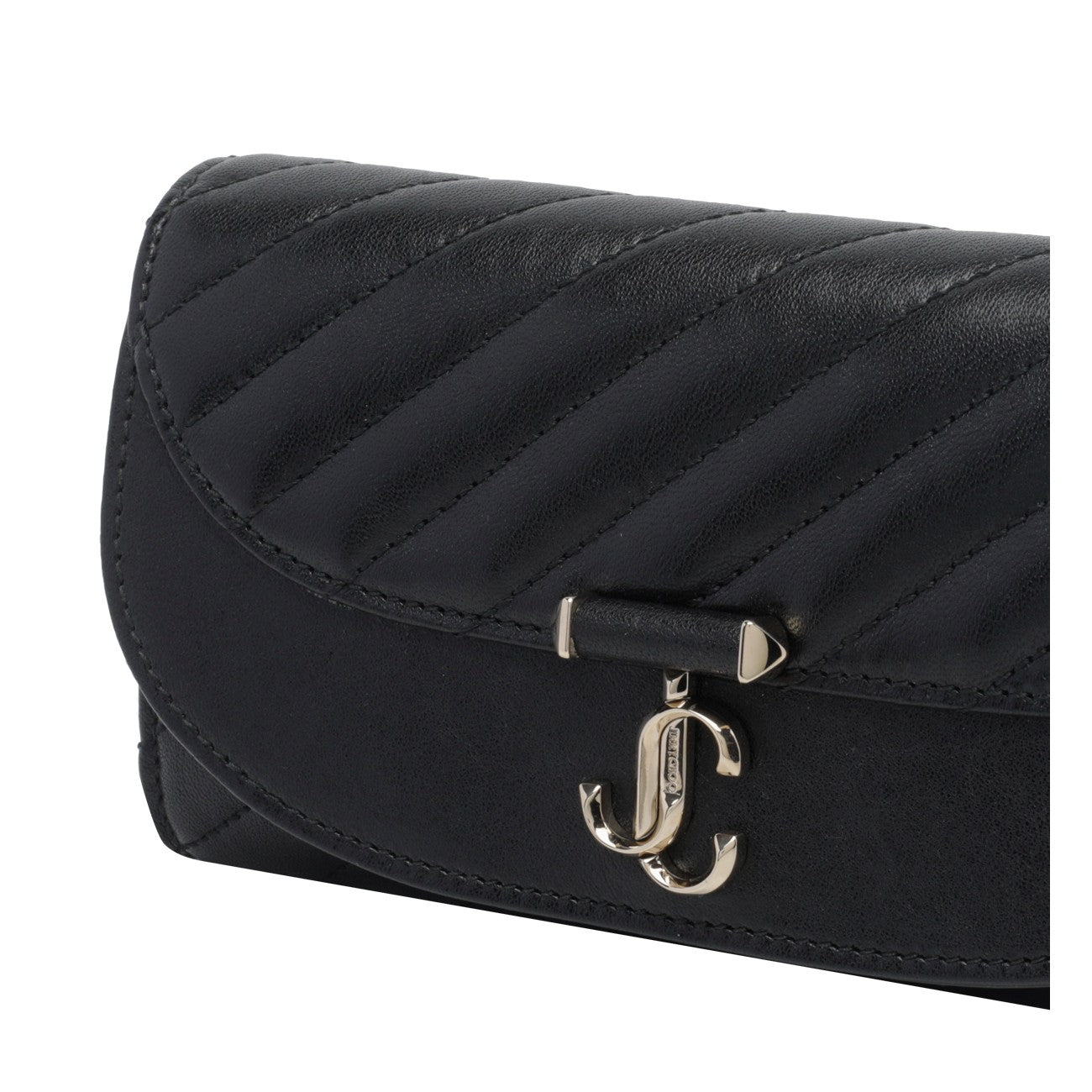 Jimmy Choo Women Avenue Curve Chain Wallet JIMMY CHOO