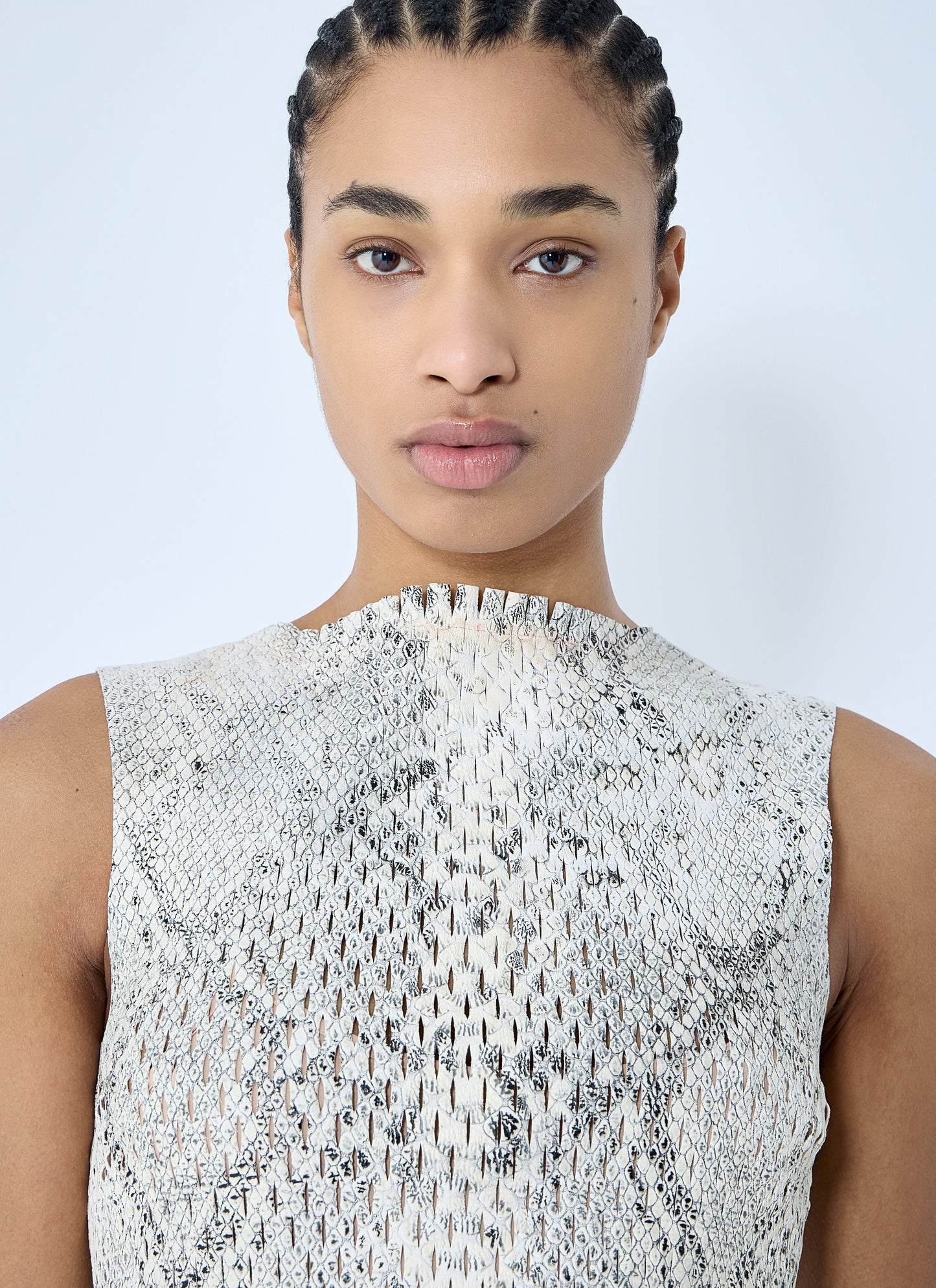 Alexander Wang Women Snake-Print Embossed Tank Top ALEXANDER WANG