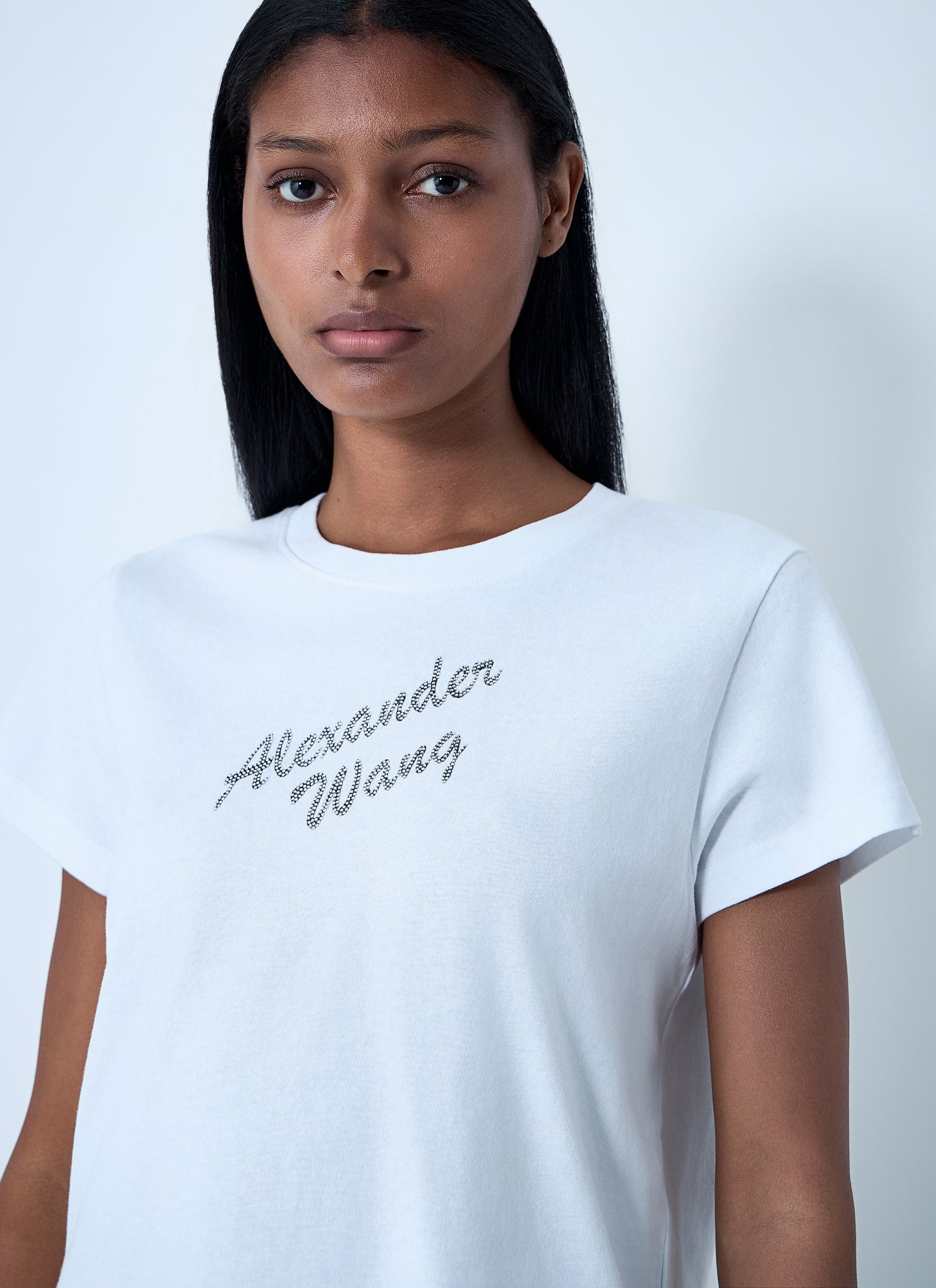 Alexander Wang Women Logo Motif T-Shirt ALEXANDER WANG