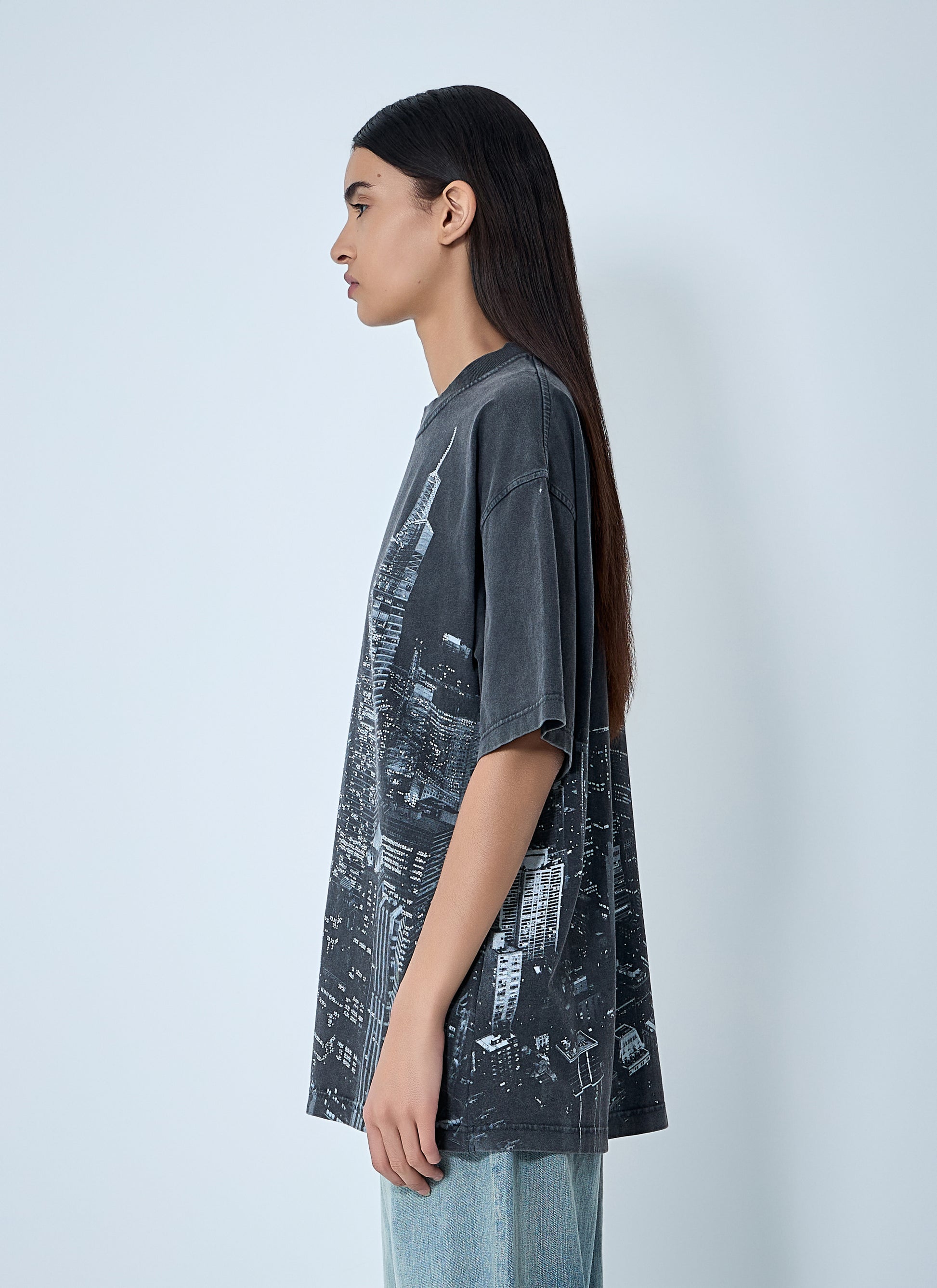 Alexander Wang Women Logo Motif T-Shirt ALEXANDER WANG
