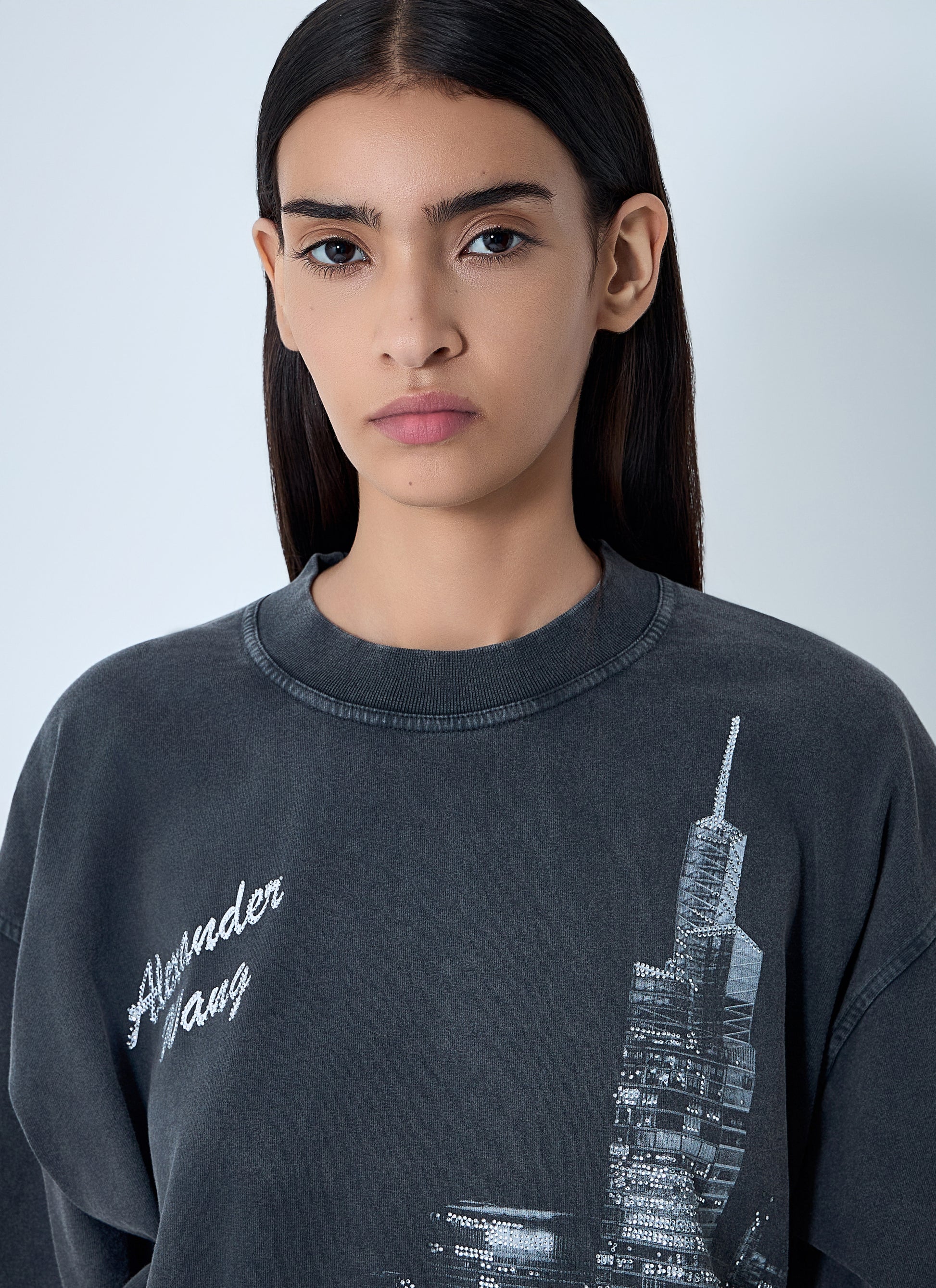 Alexander Wang Women Logo Motif T-Shirt ALEXANDER WANG