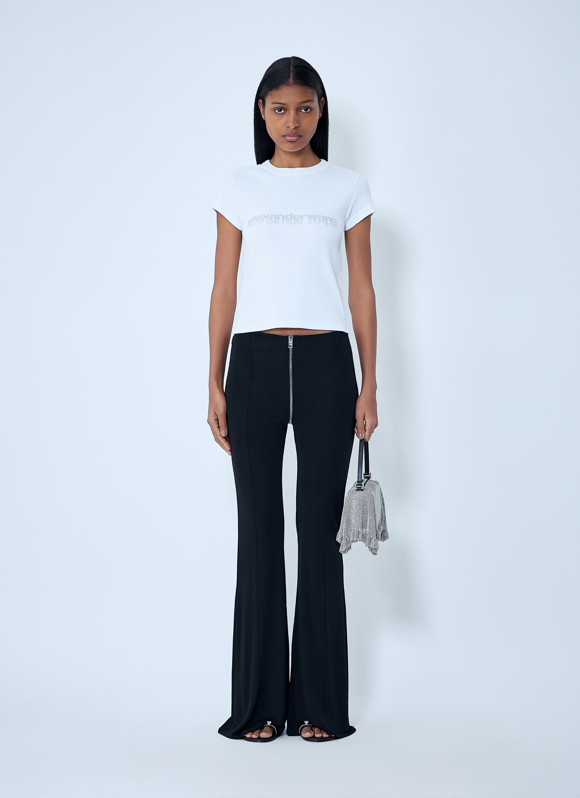 Alexander Wang Women High-Rise Flared Pants ALEXANDER WANG