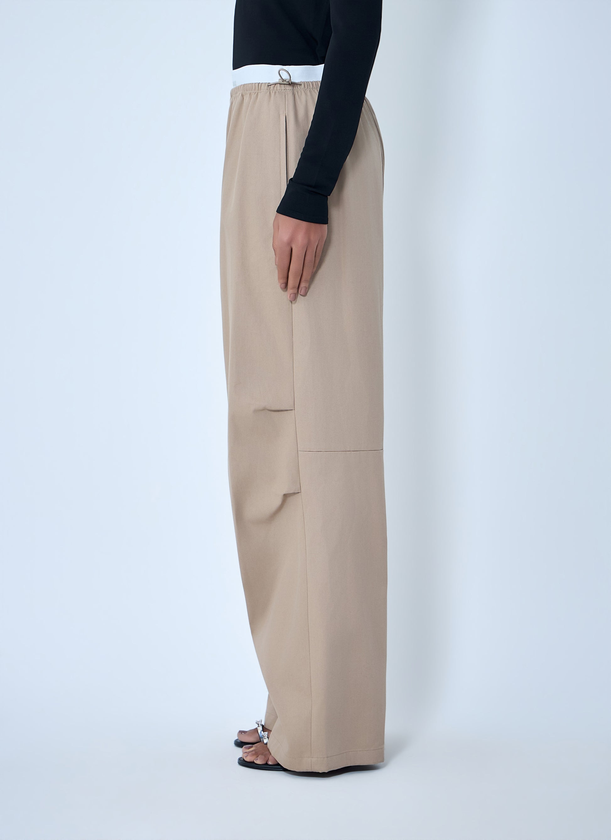Alexander Wang Women Wide-Leg Elasticated Waist Pants ALEXANDER WANG