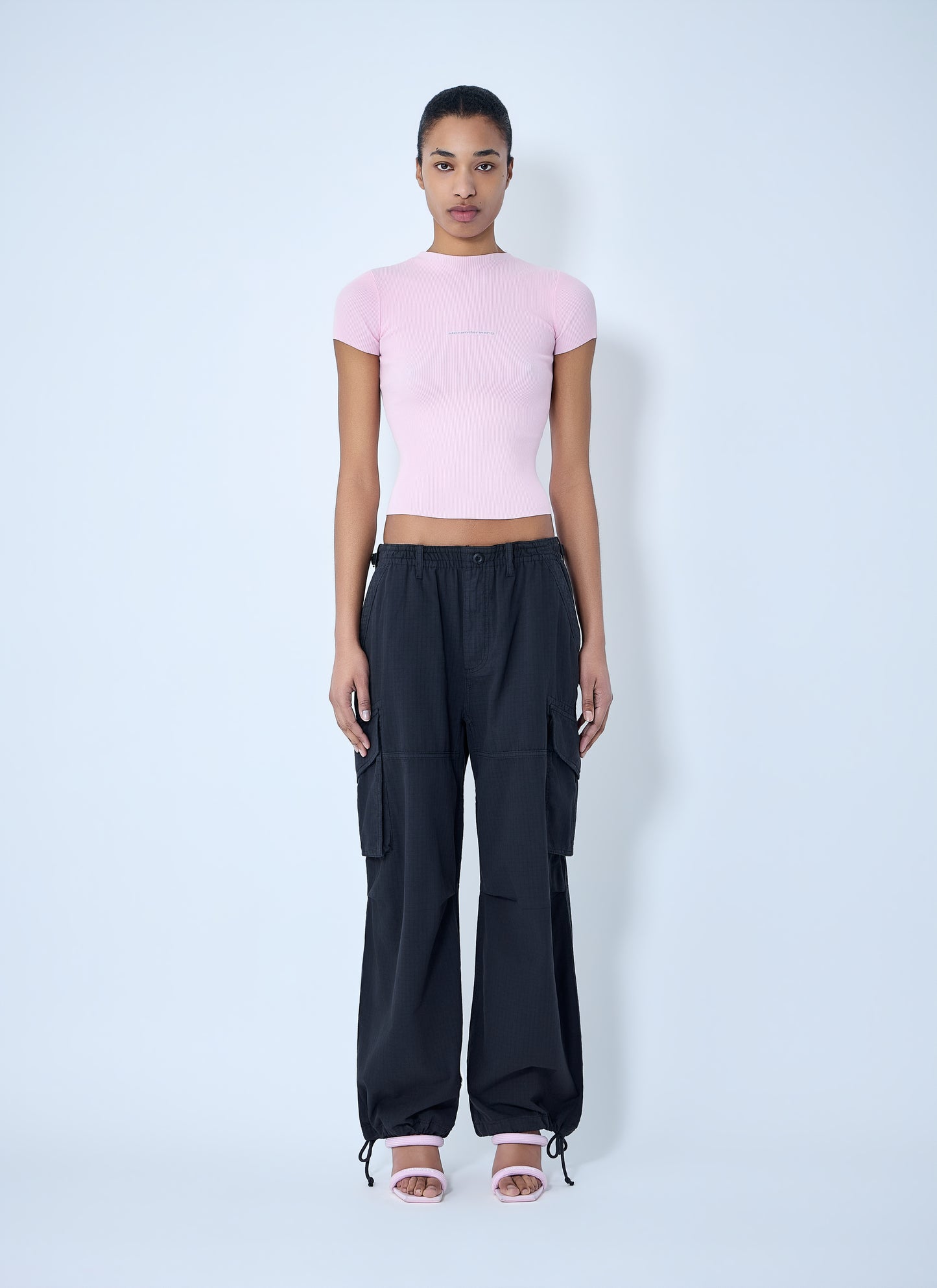 Alexander Wang Women Drawstring Cargo Trousers ALEXANDER WANG