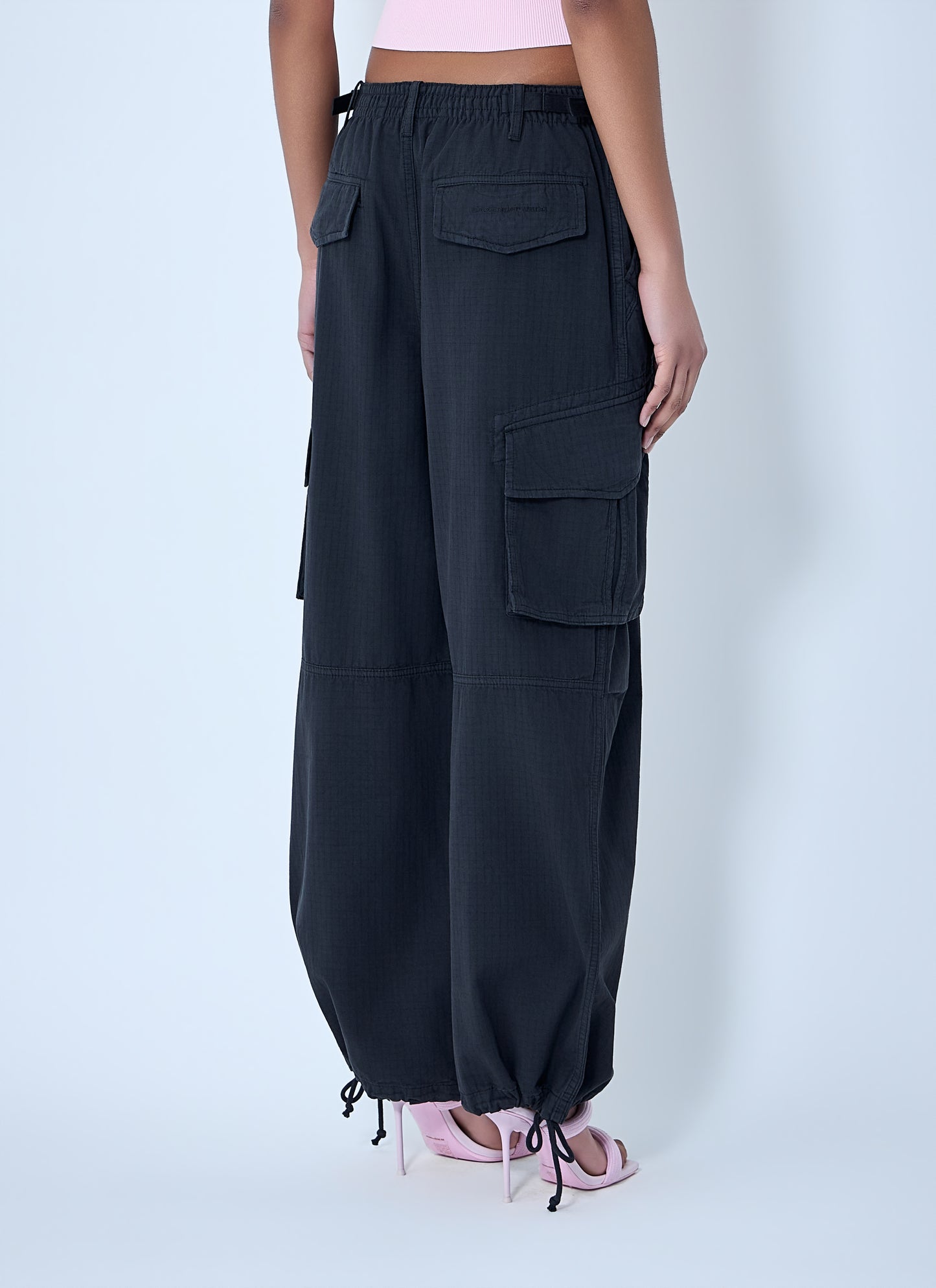 Alexander Wang Women Drawstring Cargo Trousers ALEXANDER WANG