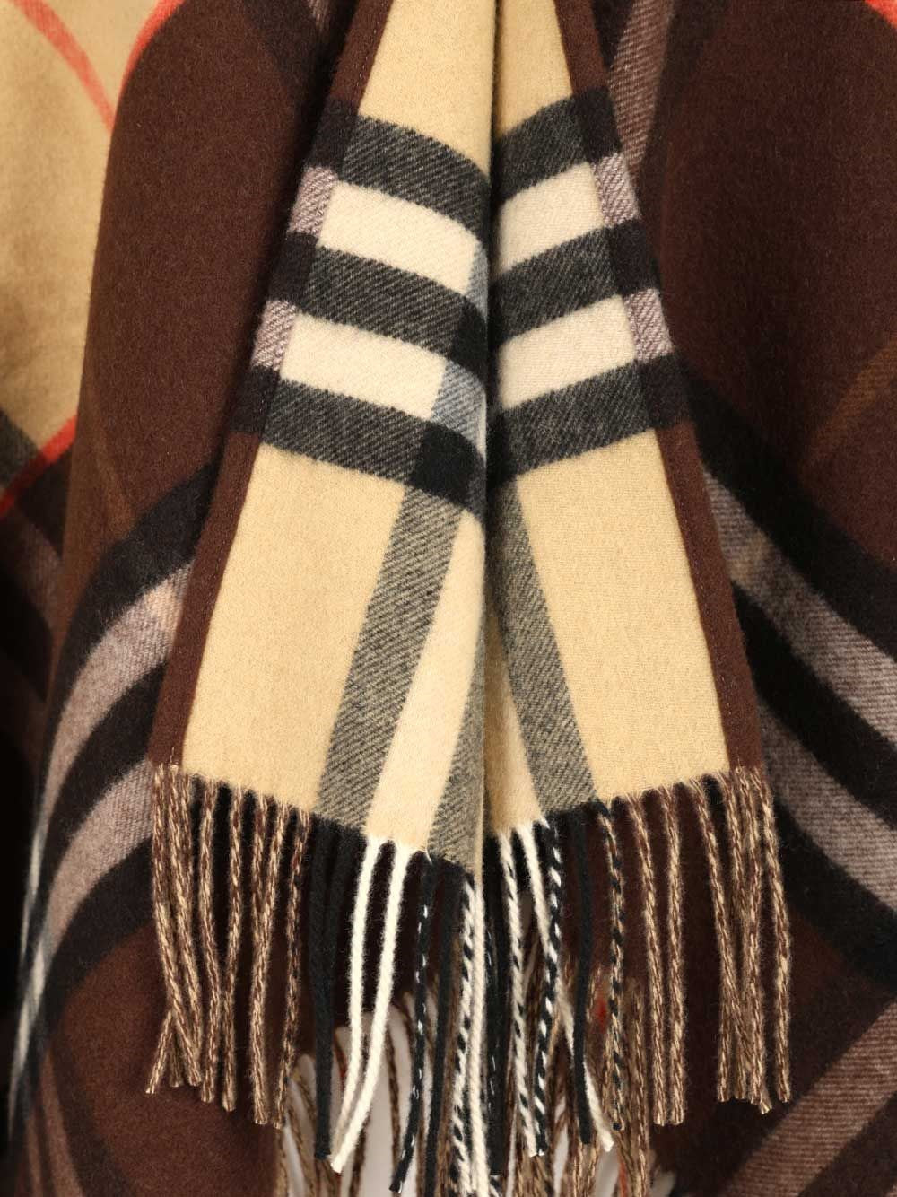 Burberry Women Checked Cape