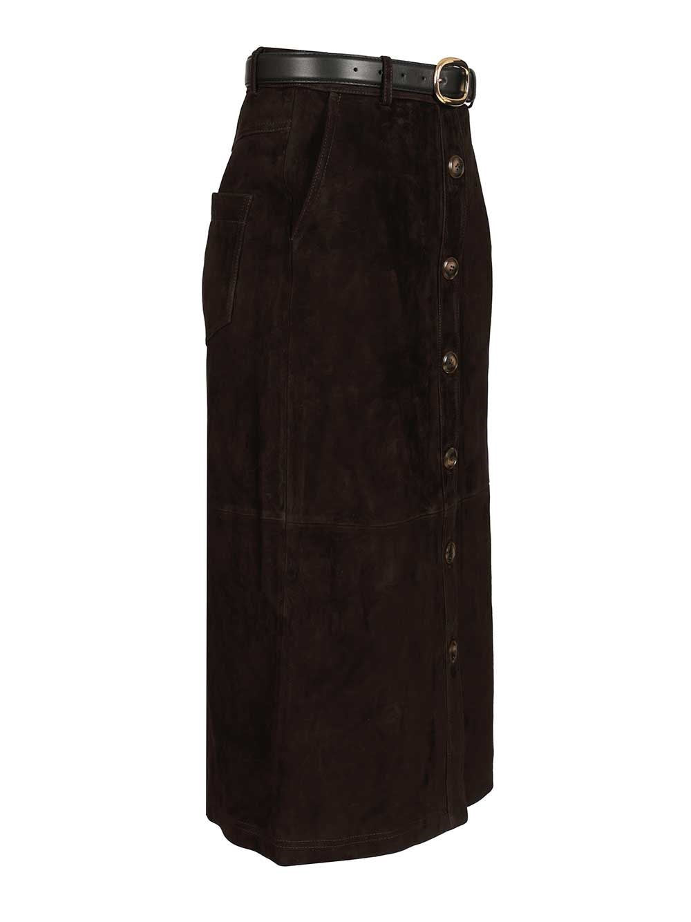 Self-Portrait Women Midi Skirt SELF-PORTRAIT