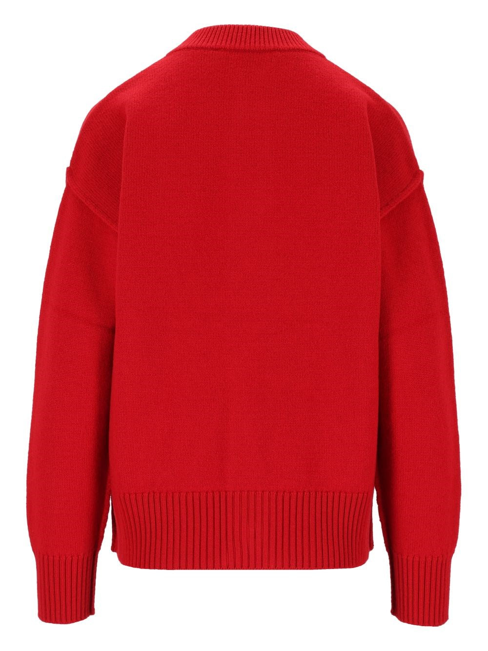 Ami Women Wool Ami De Coeur Cardigan AMI PARIS