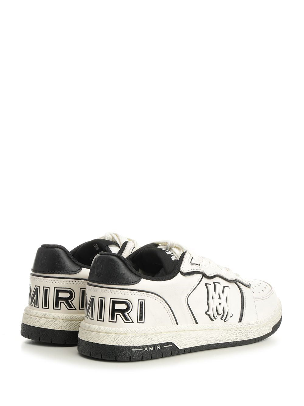 Amiri Men Newport Sneakers In White Leather AMIRI