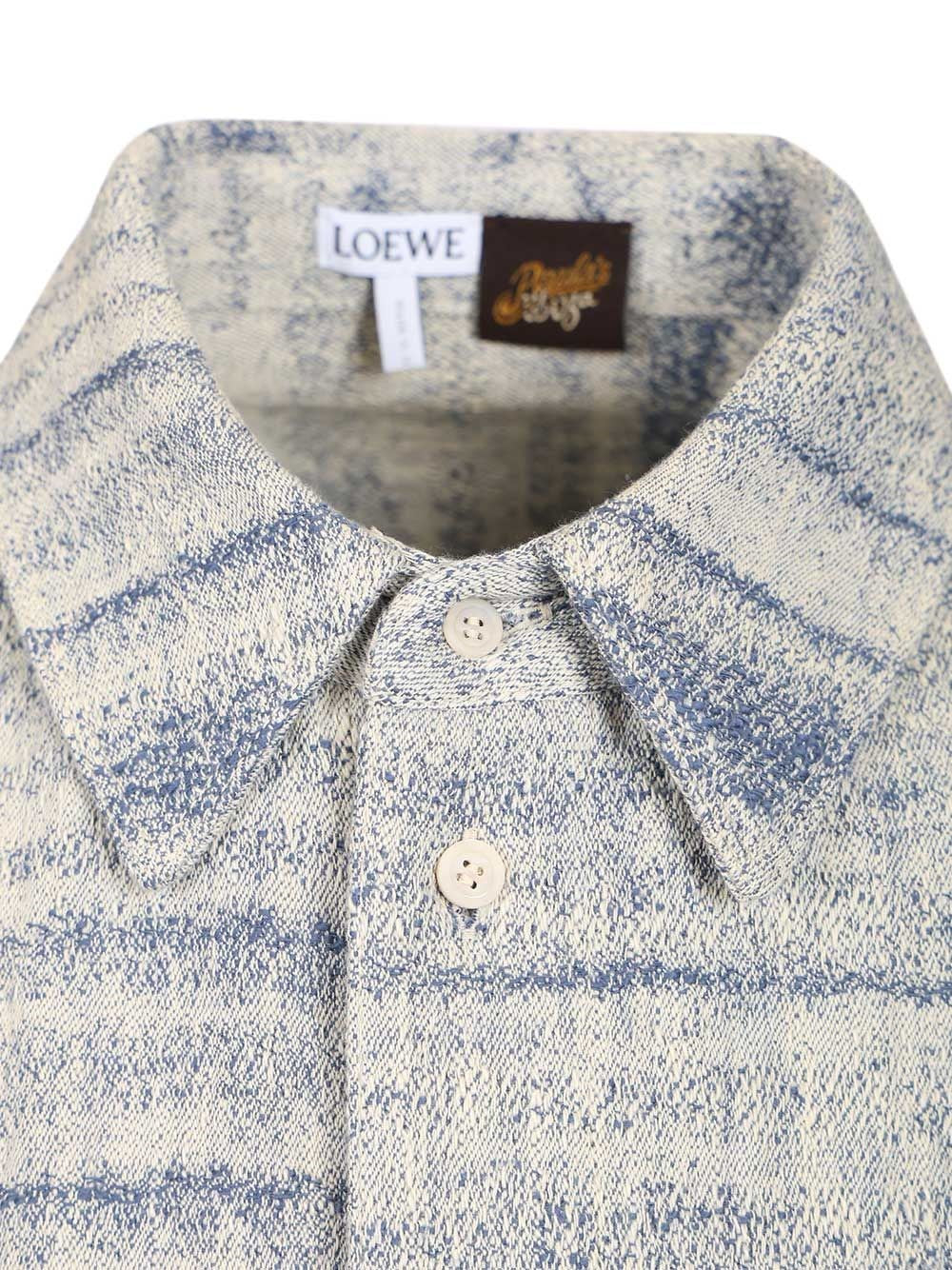 Loewe Paula's Ibiza Men Denim Shirt LOEWE