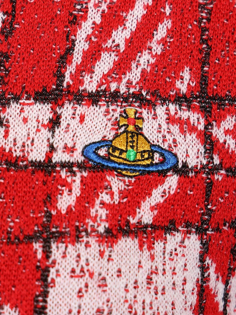 Vivienne Westwood Women Cardigan Scribble Check VIVIENNE WESTWOOD