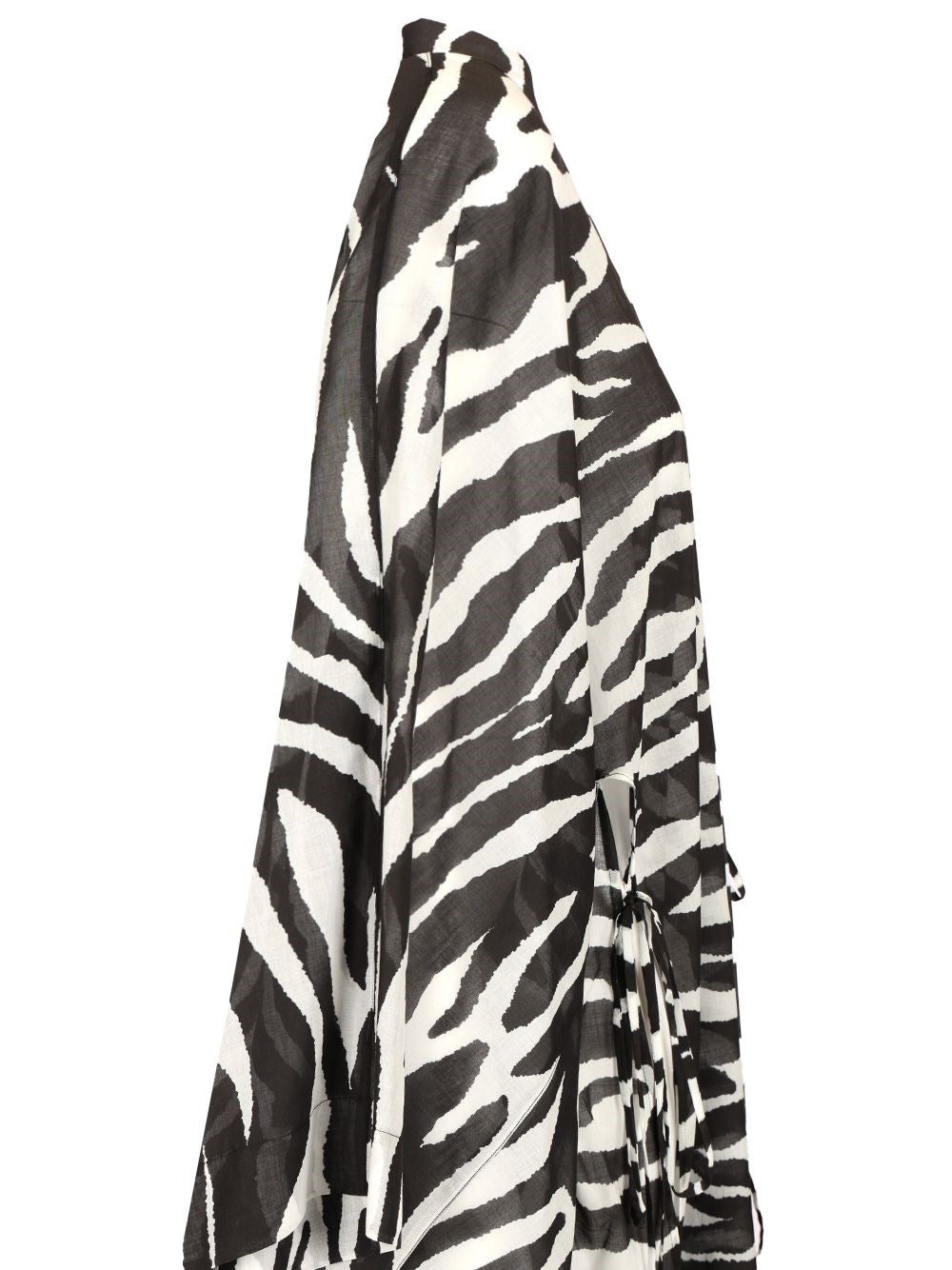 The Attico Women Zebra Print Caftan THE ATTICO