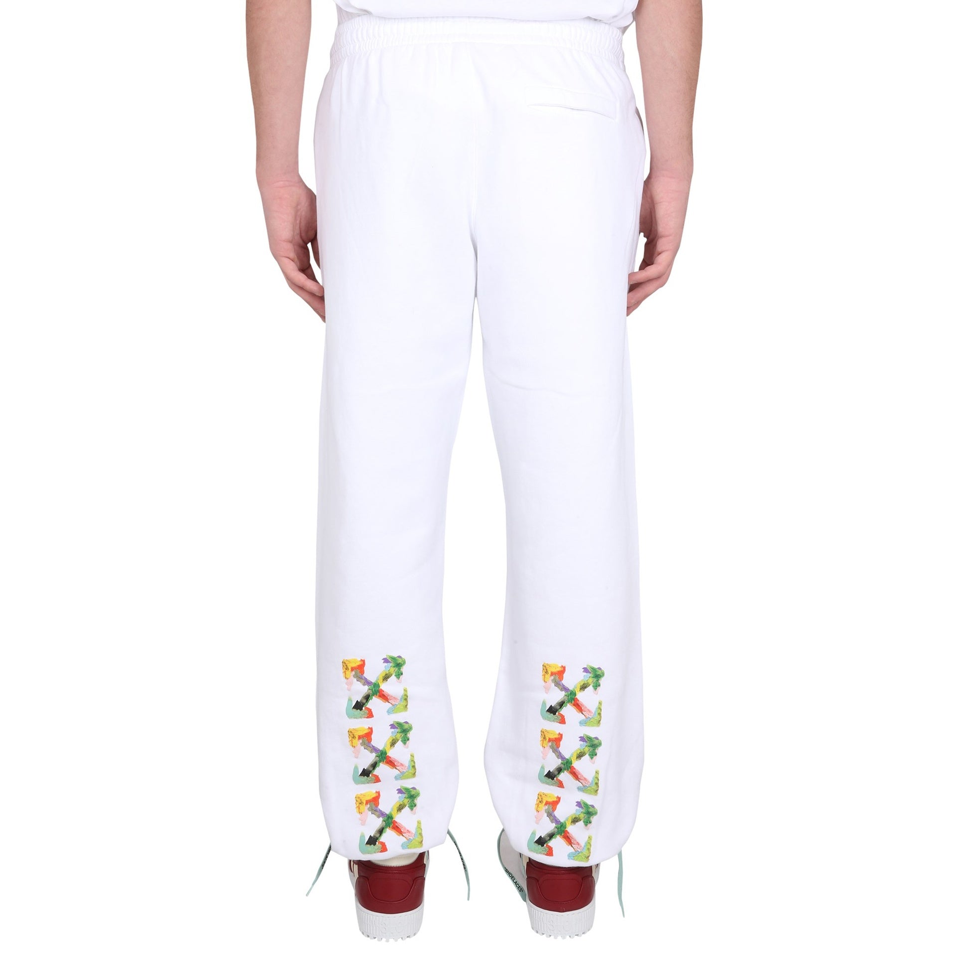 Off-White Cotton Logo Sweatpants Men OFF-WHITE