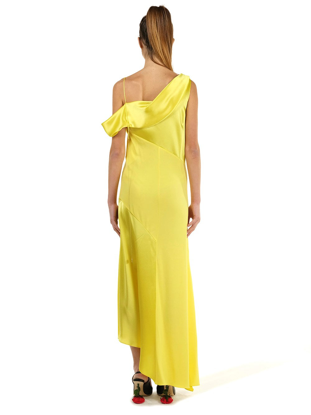 Loewe Women Draped Midi Dress LOEWE
