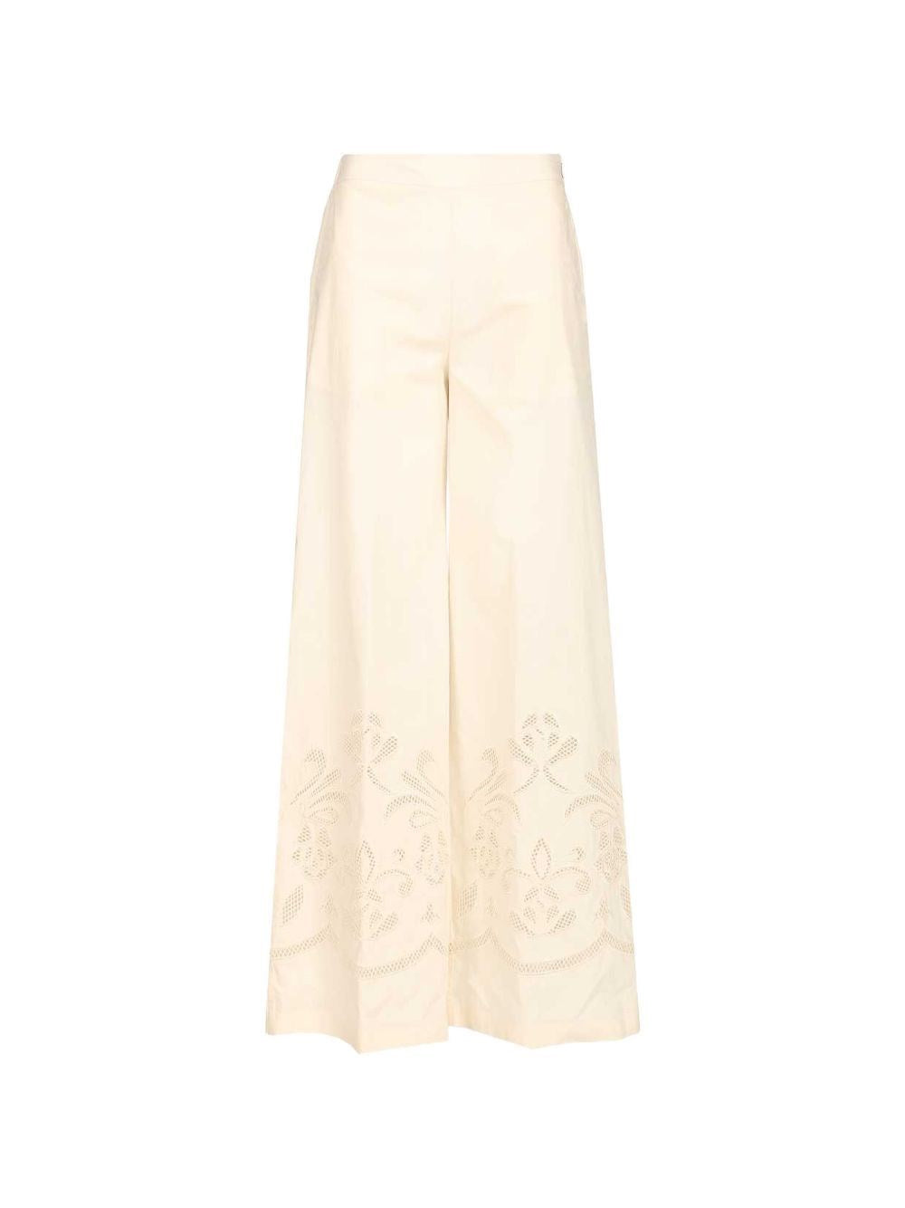 Forte_Forte Women "Lunamaris" Embroidery Co Popline Cropped Pants FORTE FORTE