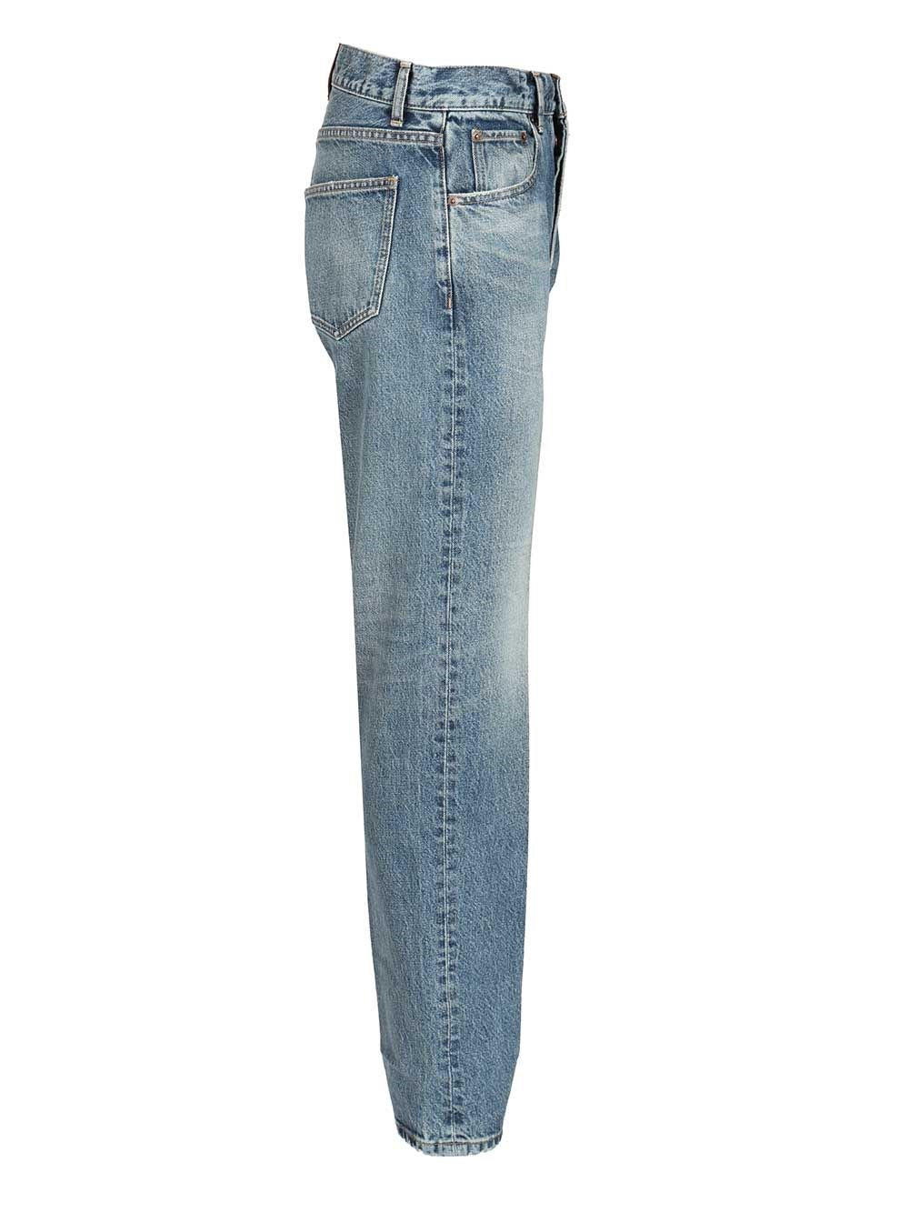 Celine Men 001 Boyfriend Jeans In Cotton Denim CELINE