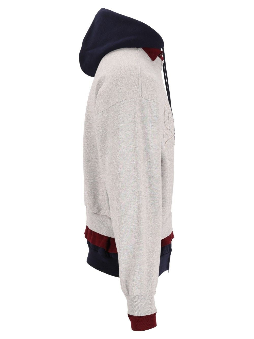 Balenciaga Men Layered Hoodie BALENCIAGA