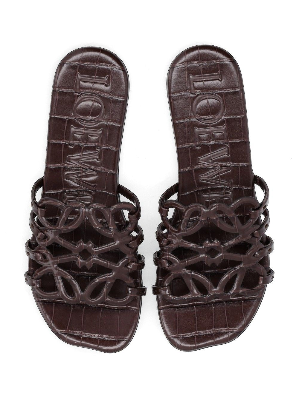Loewe Women “Petal Anagram” Slides LOEWE
