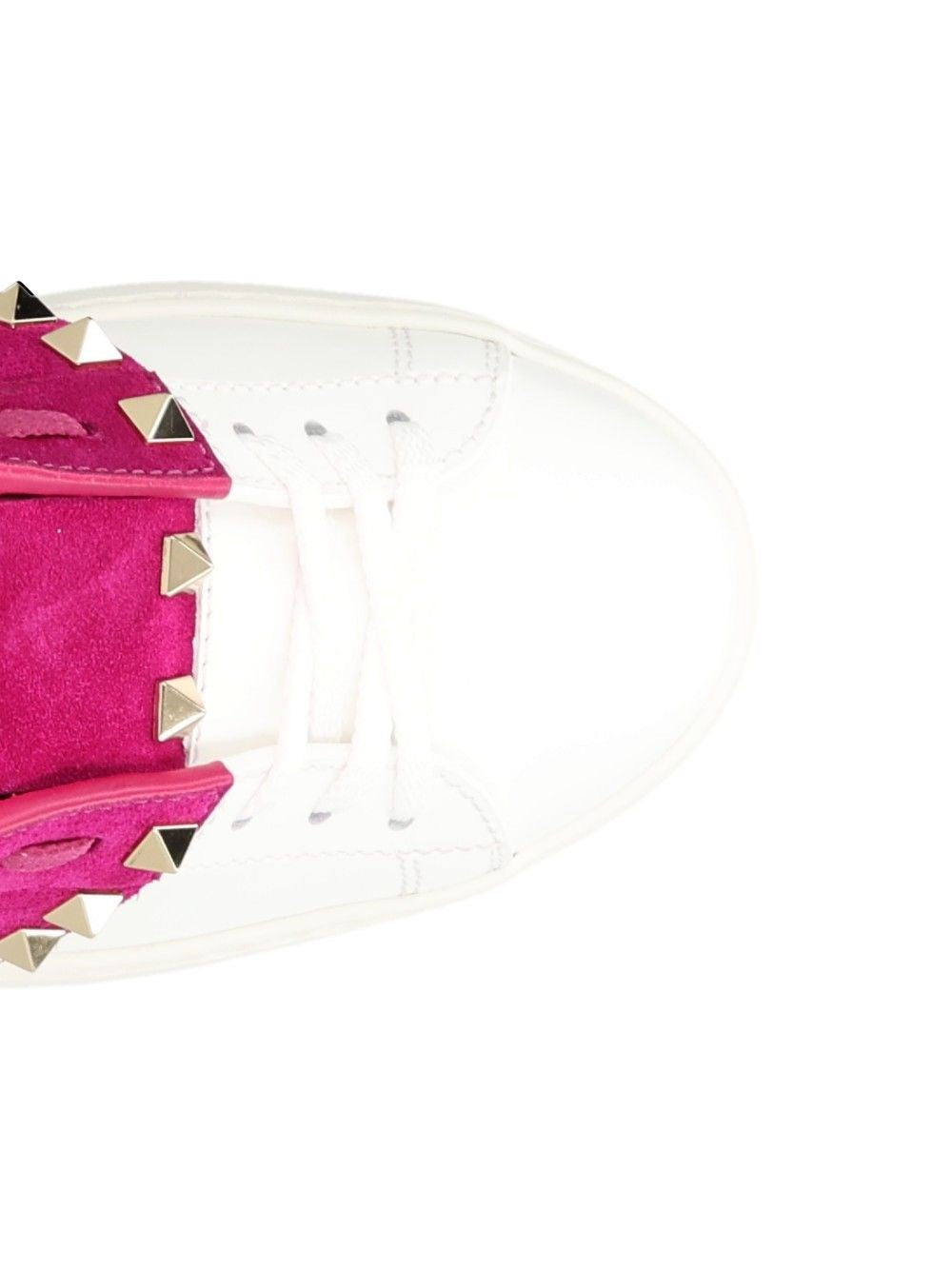 Valentino Garavani Women Rockstud Untitled Leather Sneakers VALENTINO GARAVANI