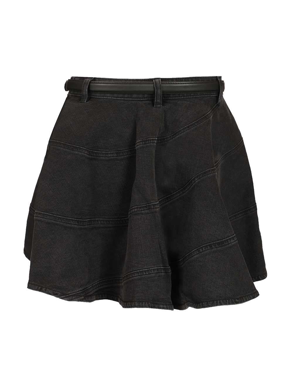 Self-Portrait Women Flared Miniskirt SELF-PORTRAIT