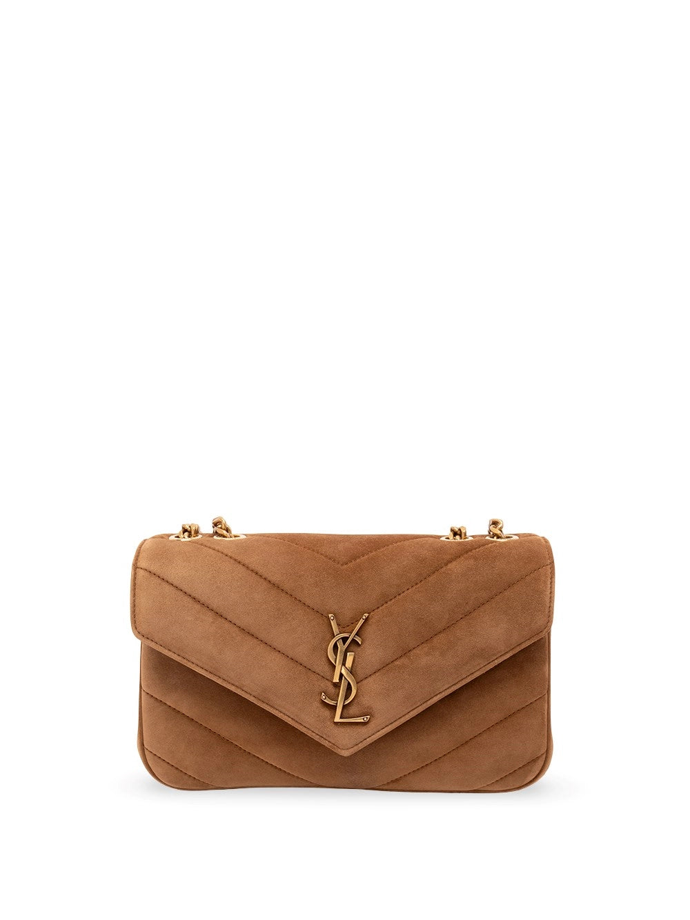 Saint Laurent Women Loulou Small In Matelasse Suede SAINT LAURENT