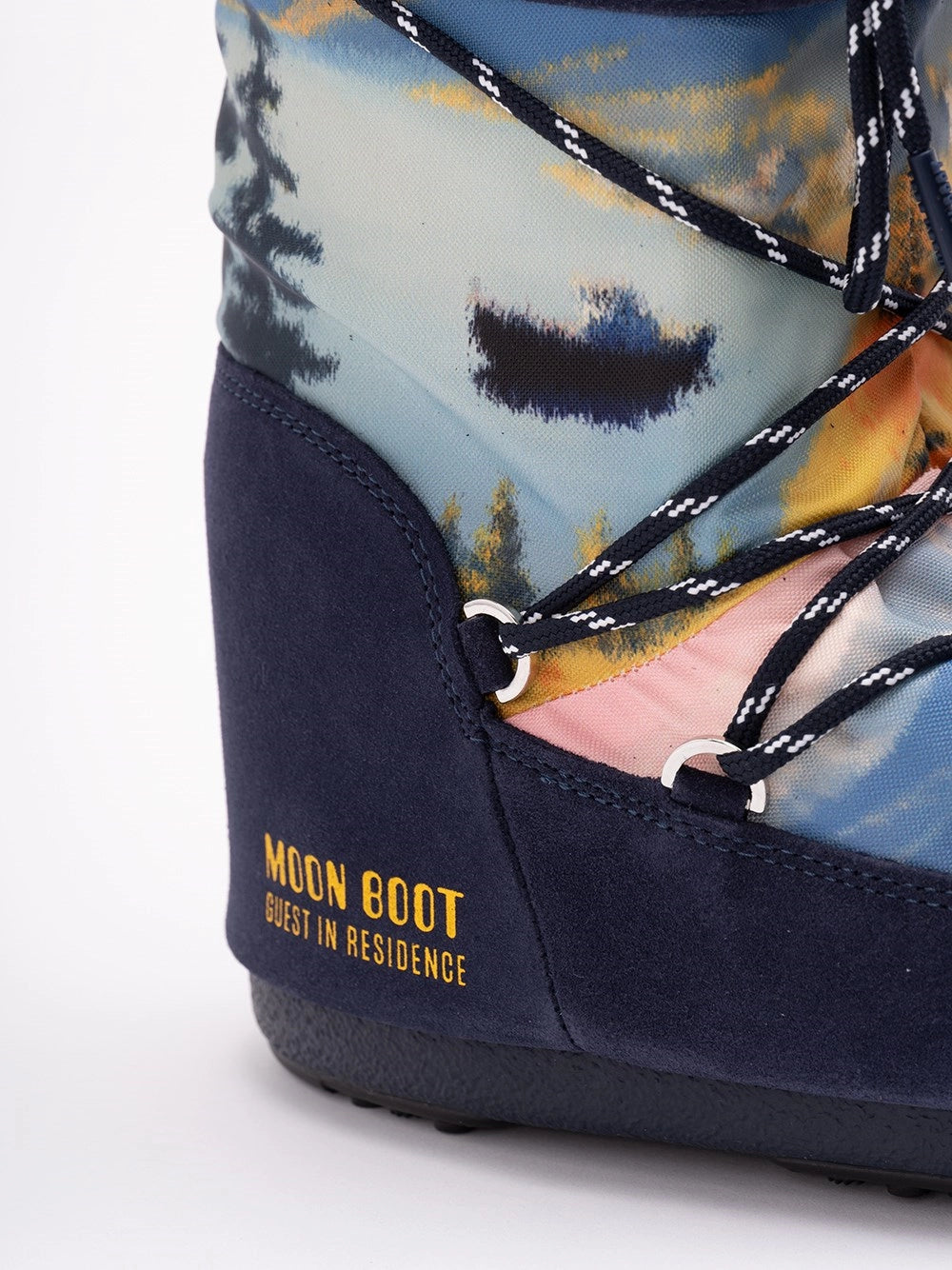 Moon Boot Women `Mb X Guest In Residence Icon High Postcard` Boots MOON BOOT
