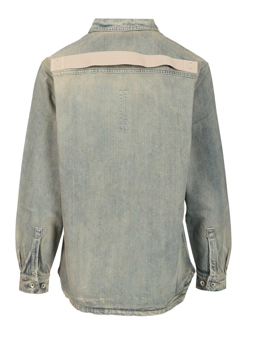 Rick Owens Drkshdw Men Concordians Jumbo Outershirt RICK OWENS